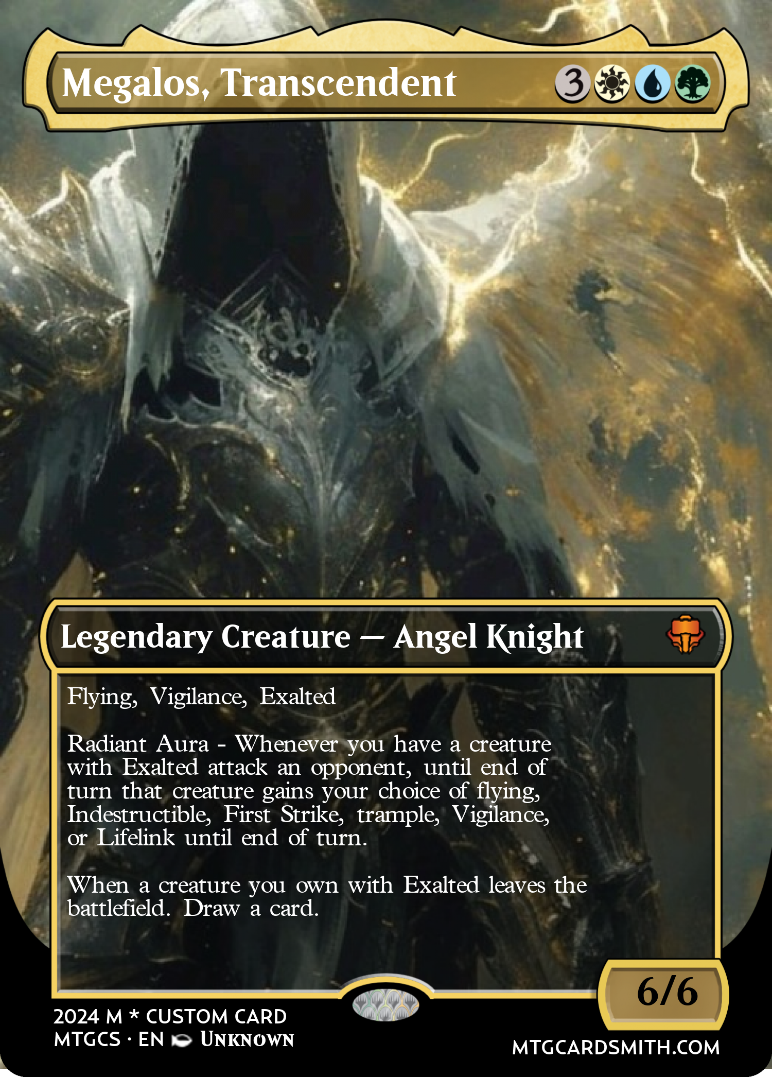 Megalos, Transcendent 