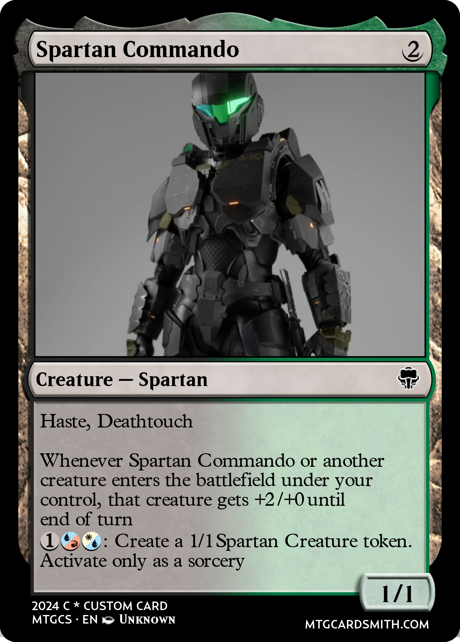 Spartan Commando