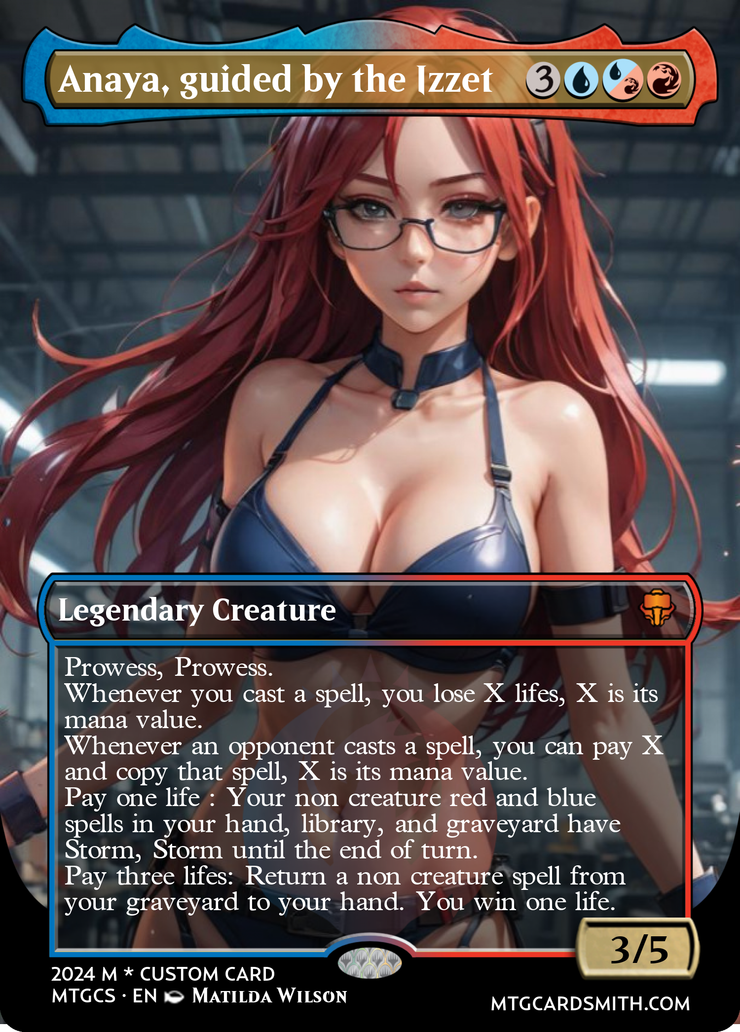Anaya, guided by the Izzet