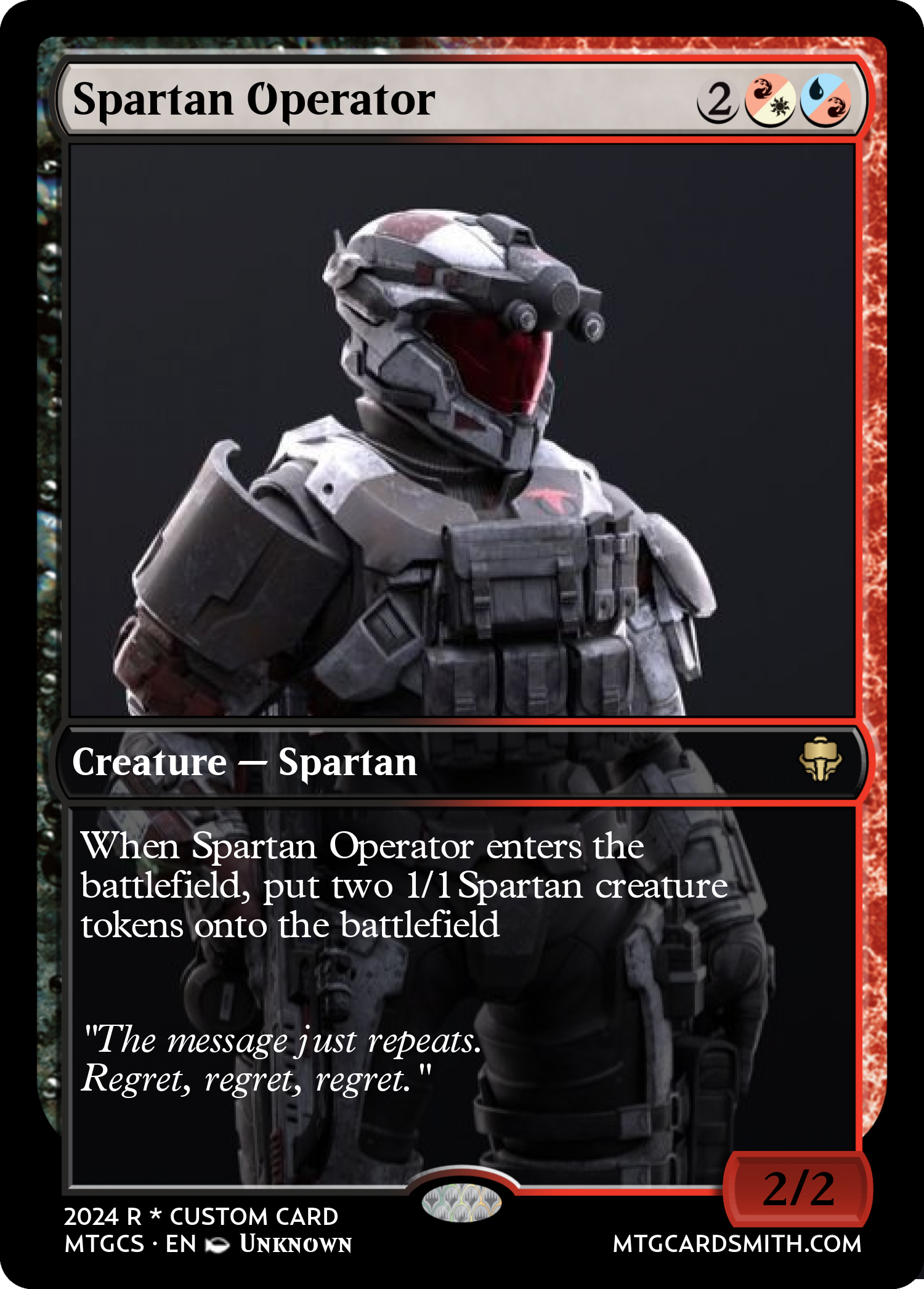 Spartan Operator 