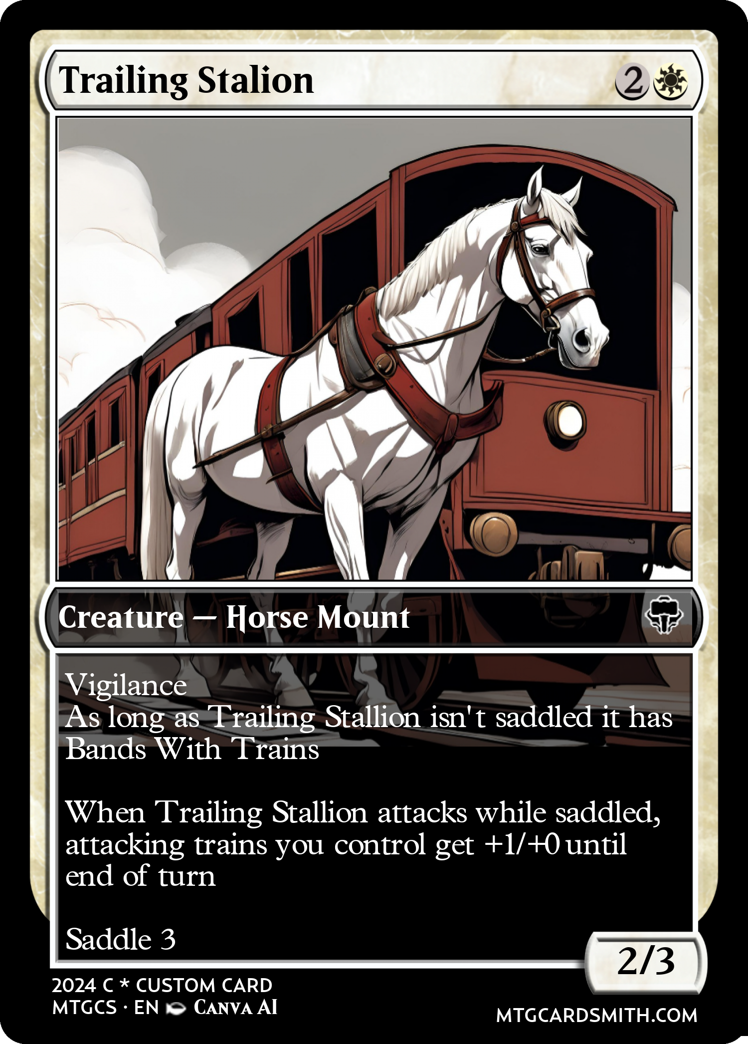 Trailing Stalion