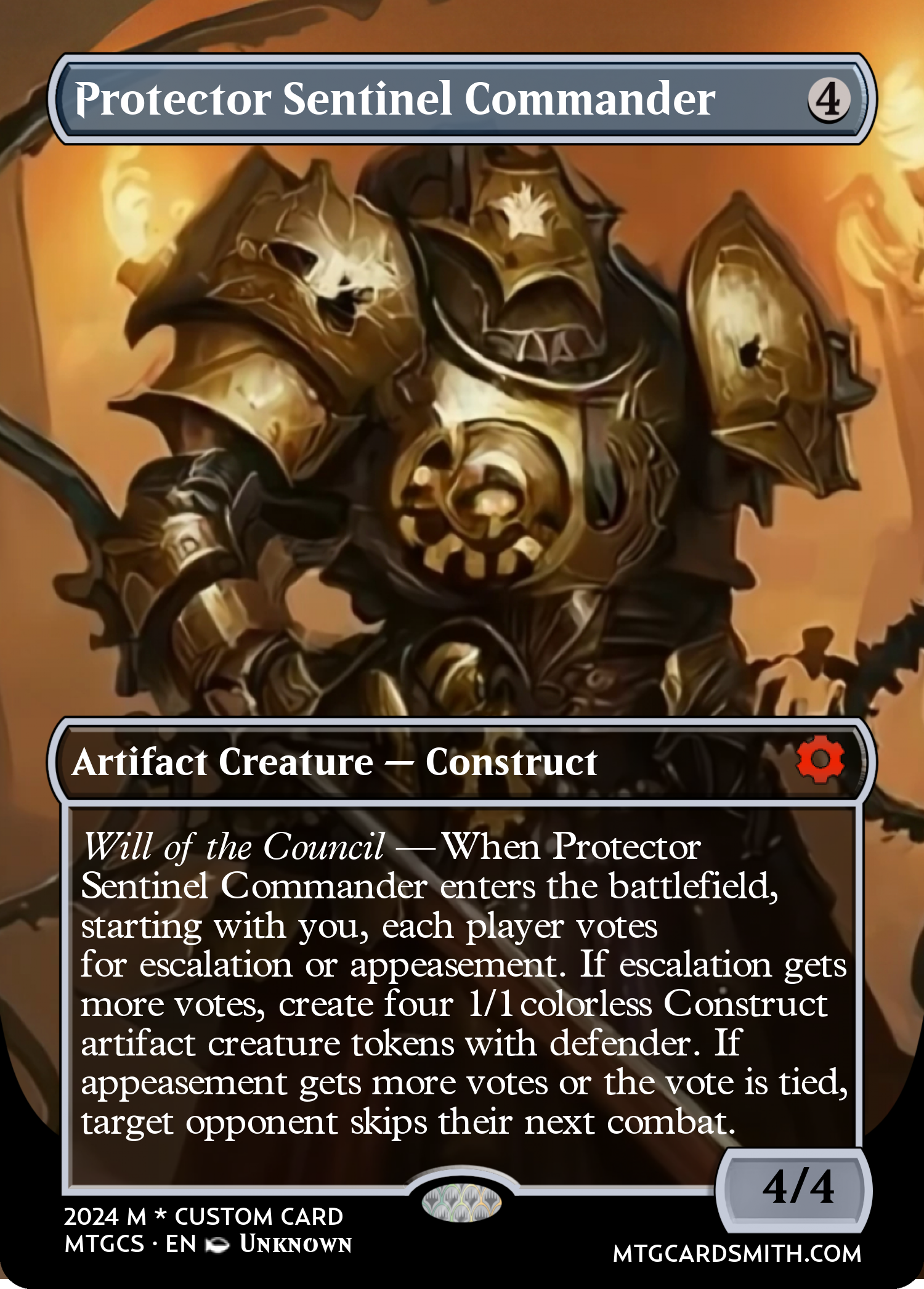 Protector Sentinel Commander