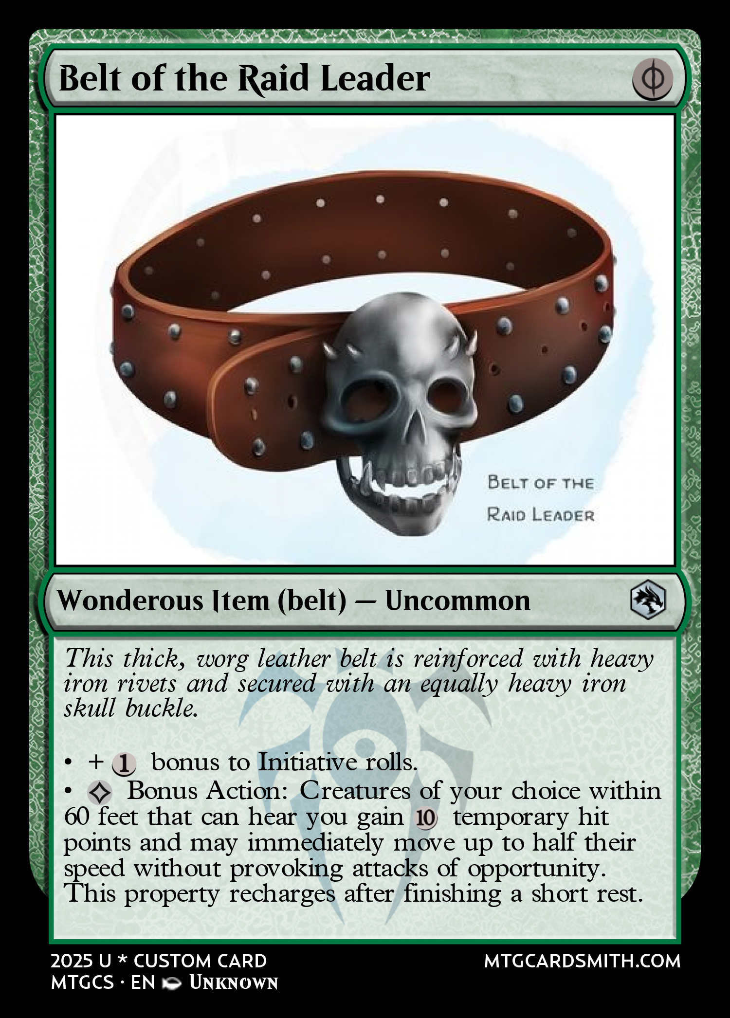 Belt of the Raid Leader