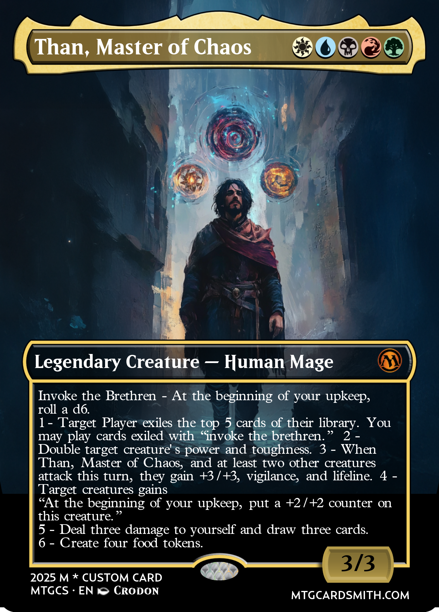 Than, Master of Chaos 