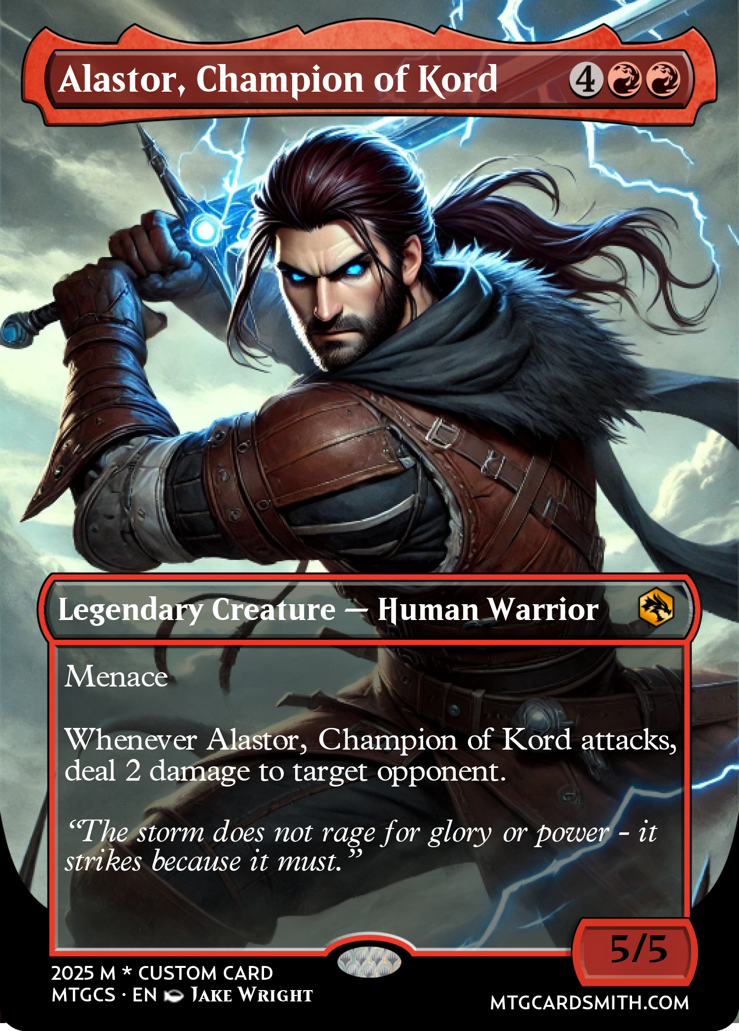 Alastor, Champion of Kord