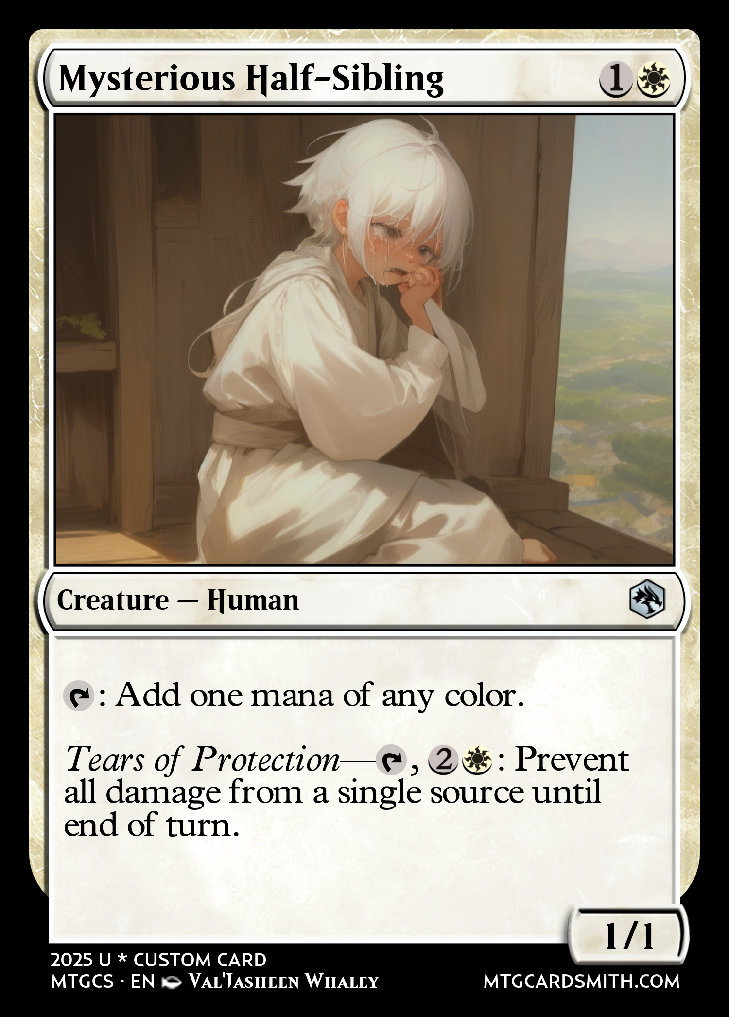 Mysterious Half-Sibling