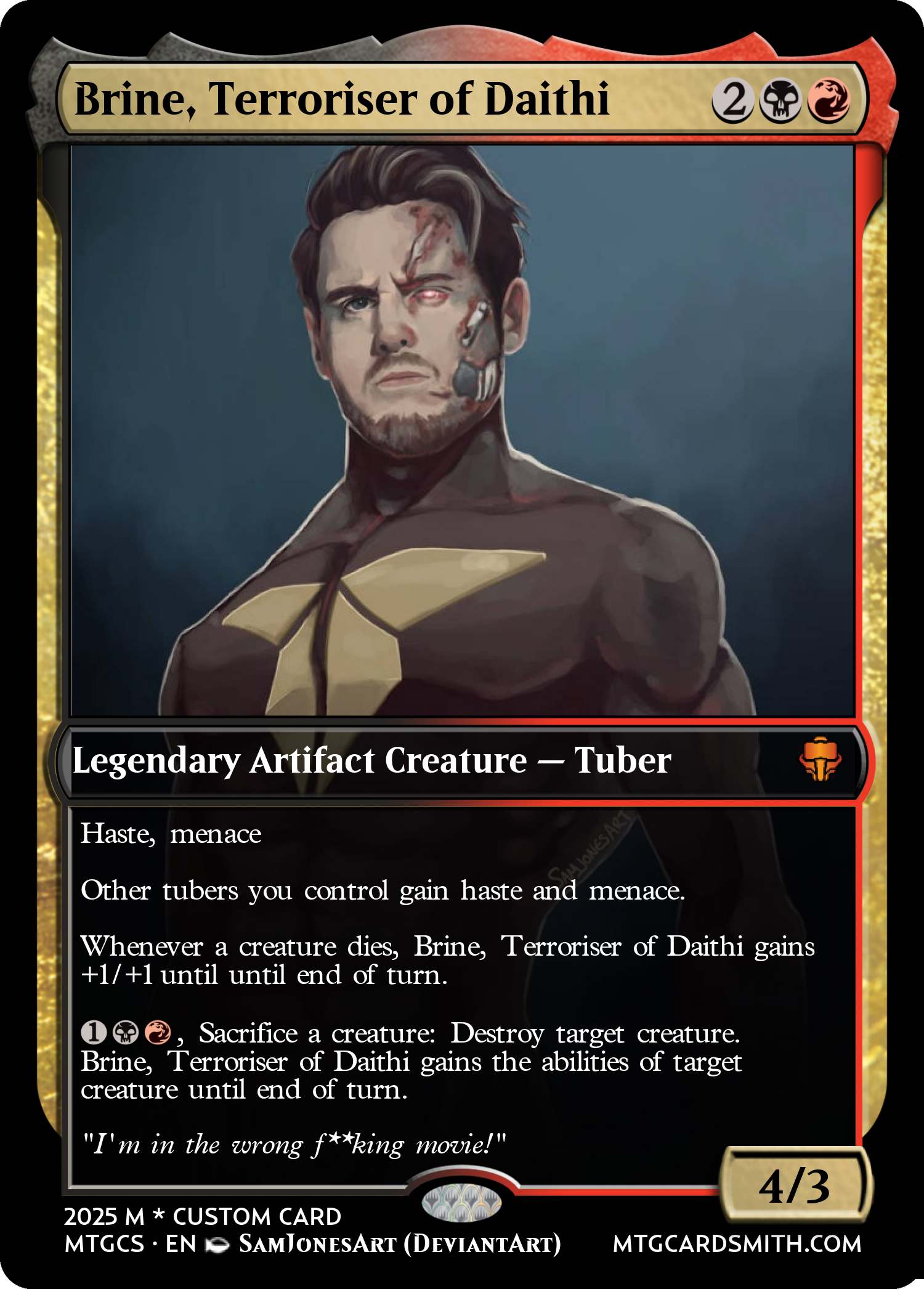 Brine, Terroriser of Daithi