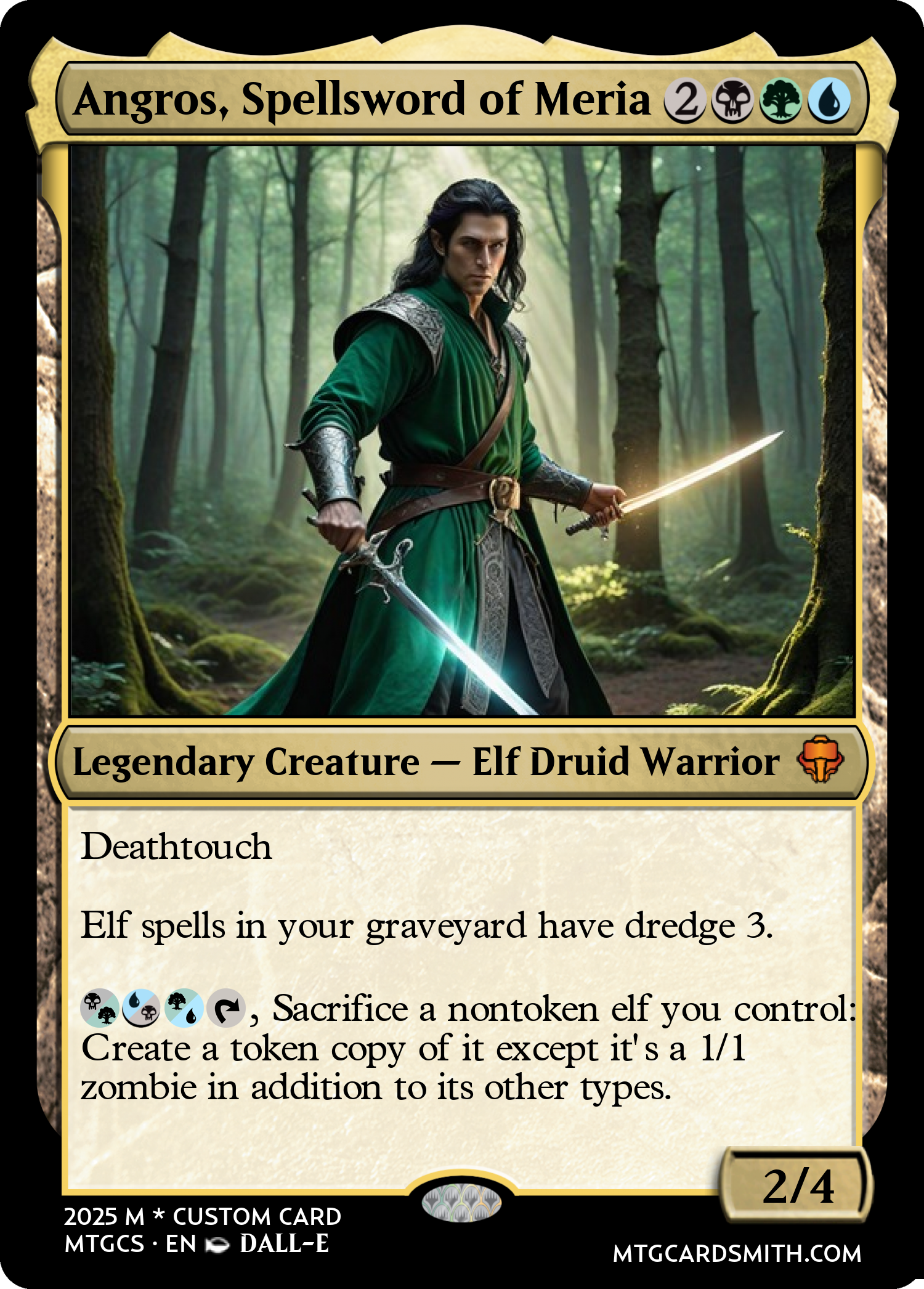 Angros, Spellsword of Meria
