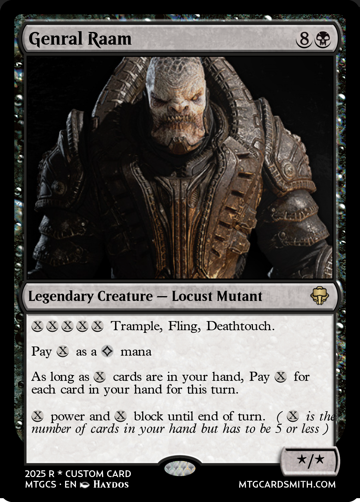 Genral Raam