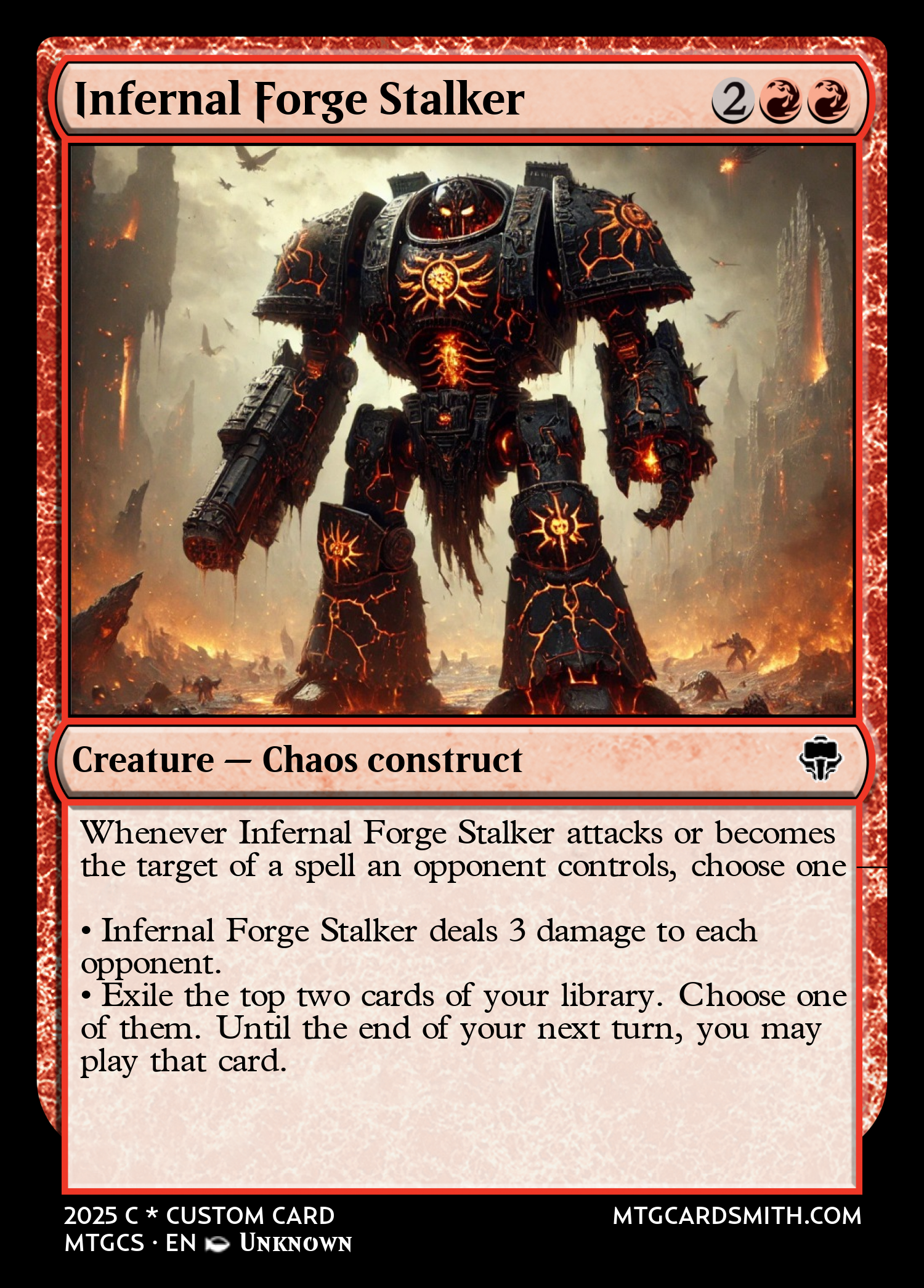 Infernal Forge Stalker