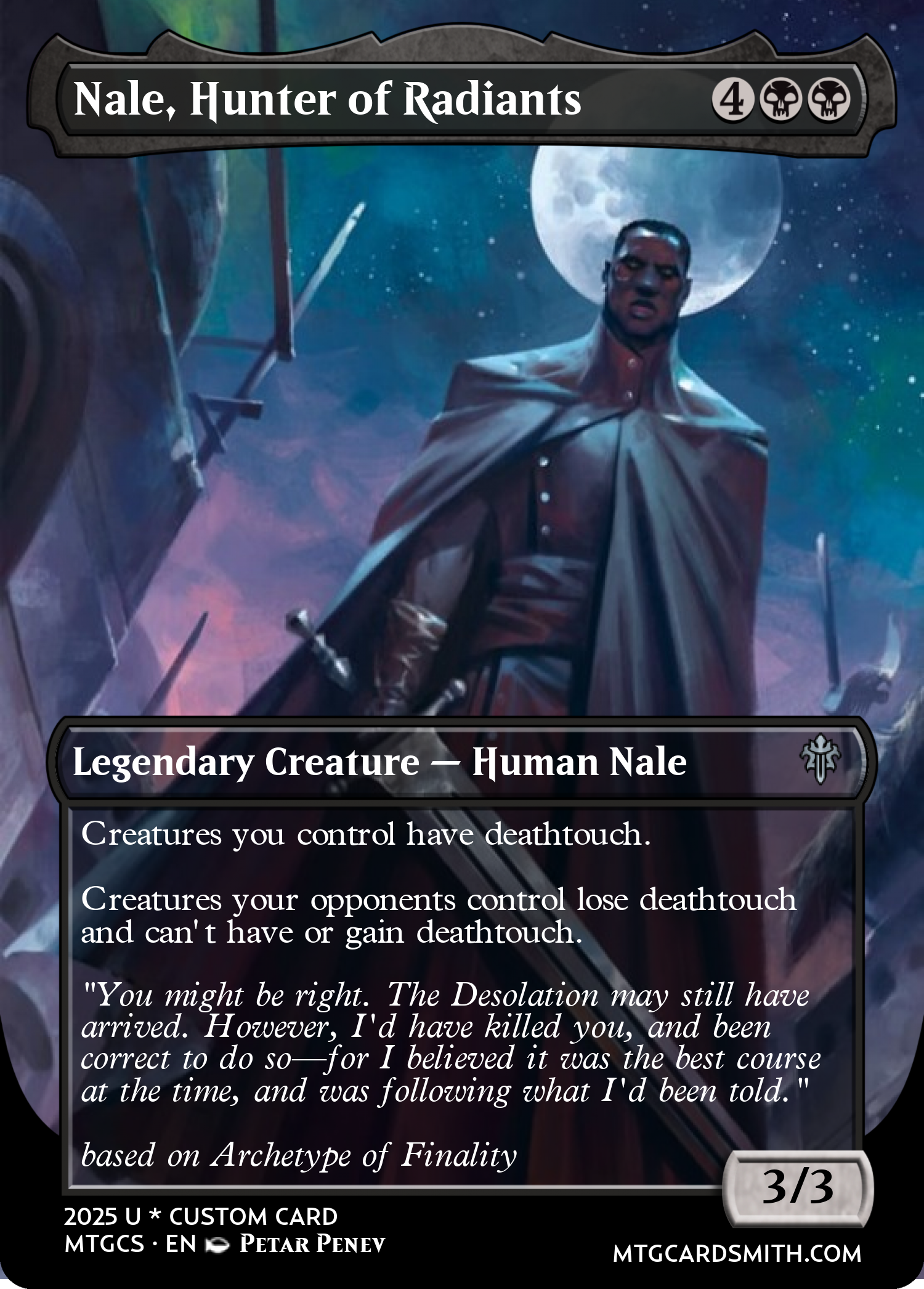Nale, Hunter of Radiants