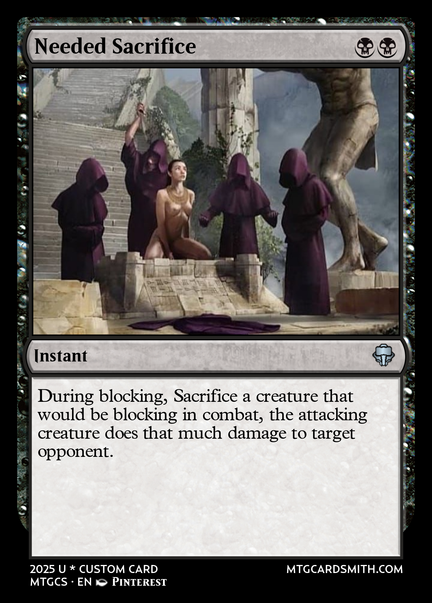 Needed Sacrifice 