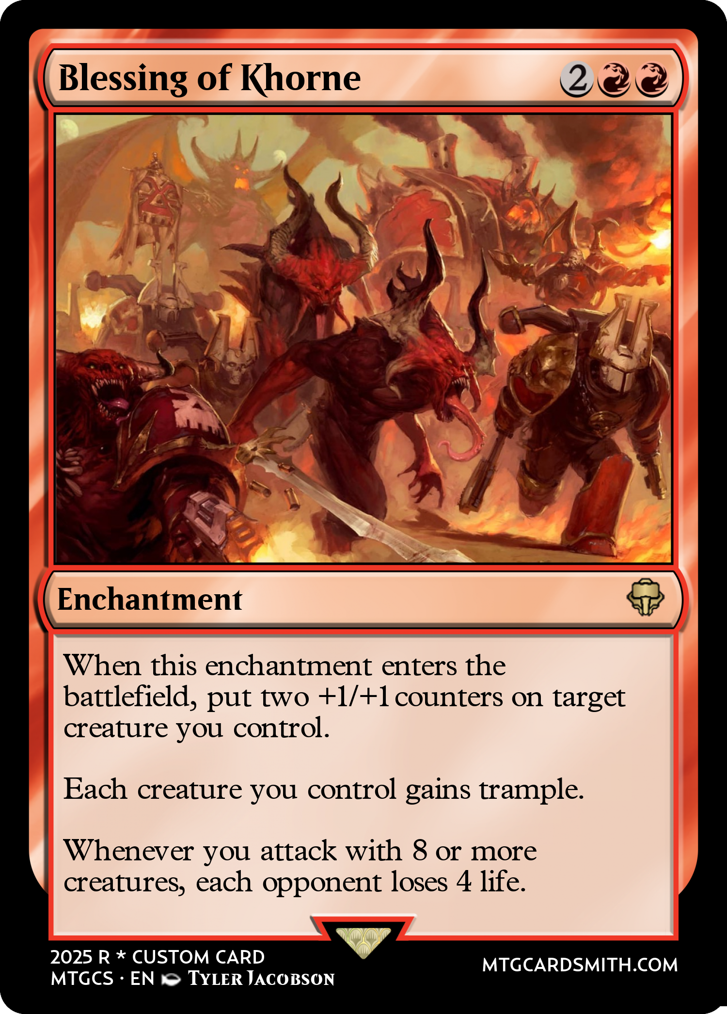 Blessing of Khorne