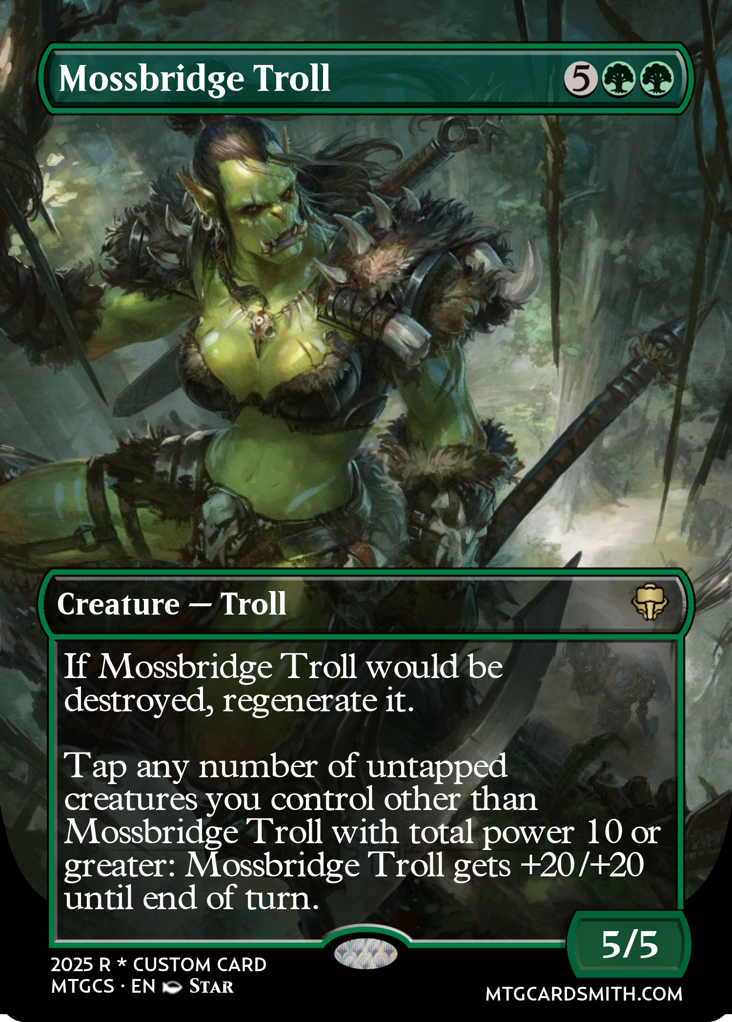 Mossbridge Troll