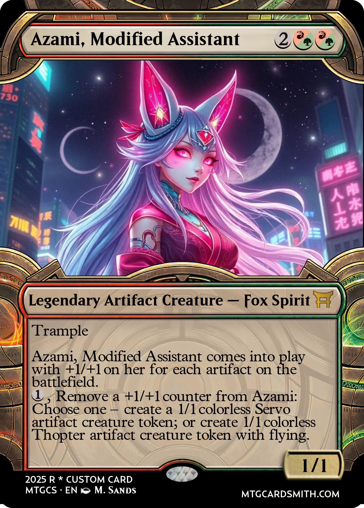 Azami, Modified Assistant