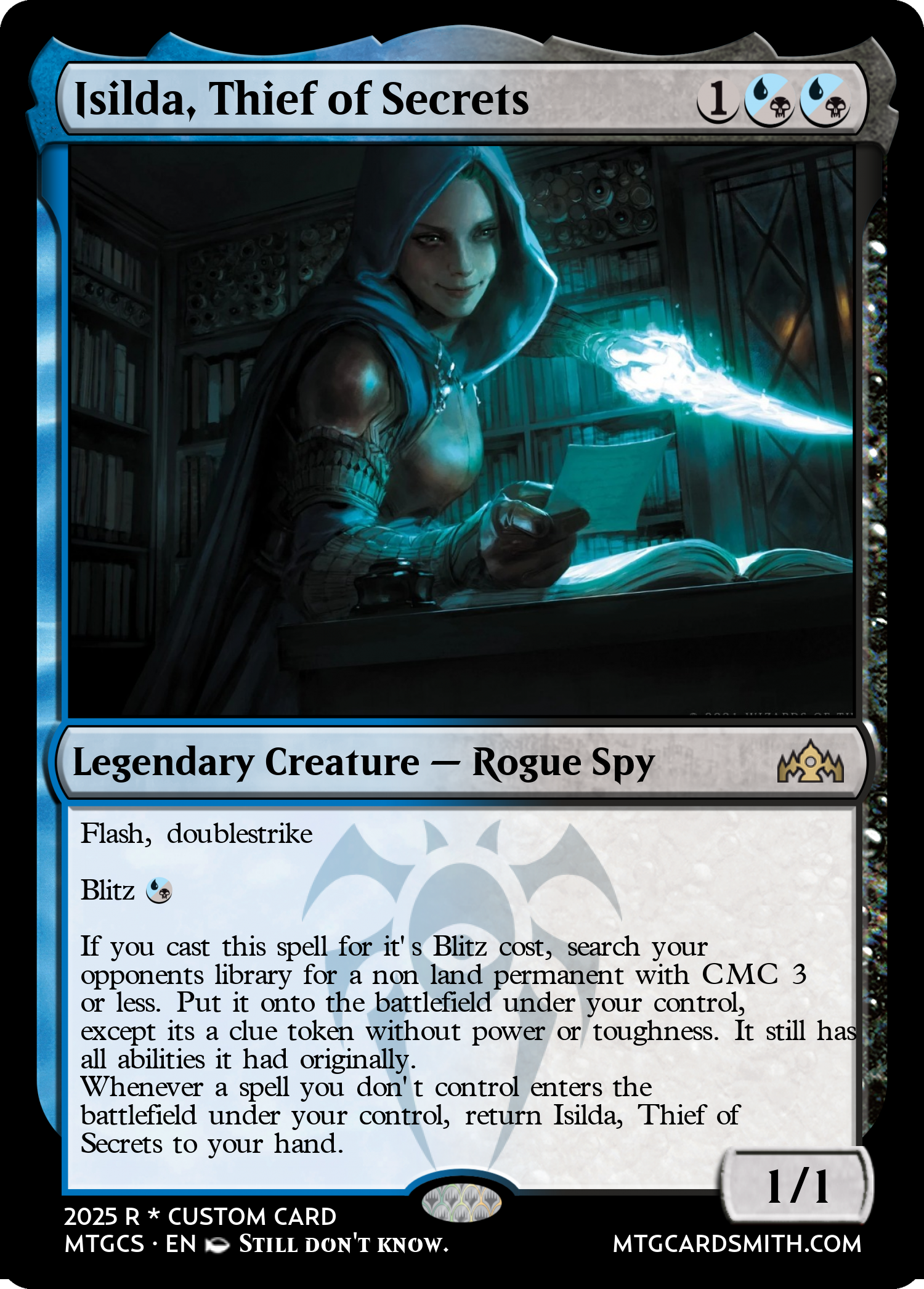 Isilda, Thief of Secrets