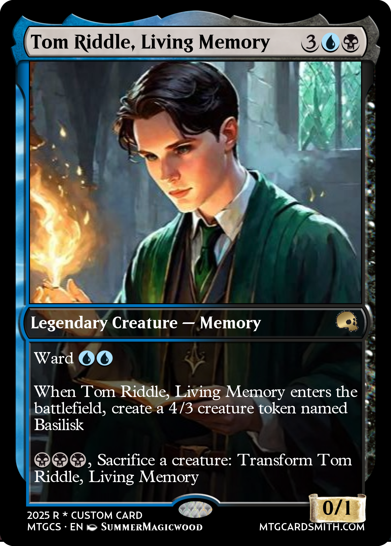 Tom Riddle, Living Memory