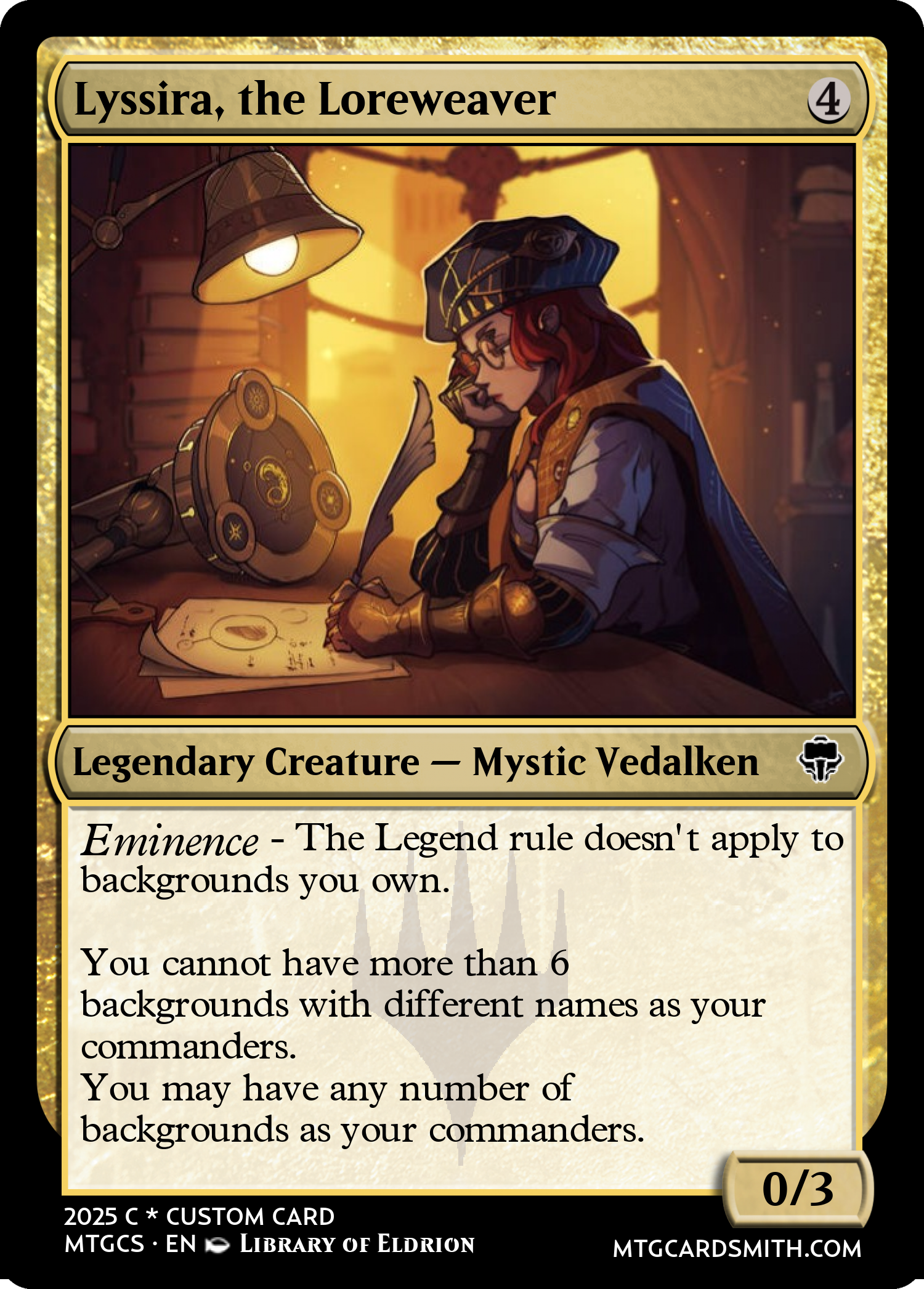 Lyssira, the Loreweaver