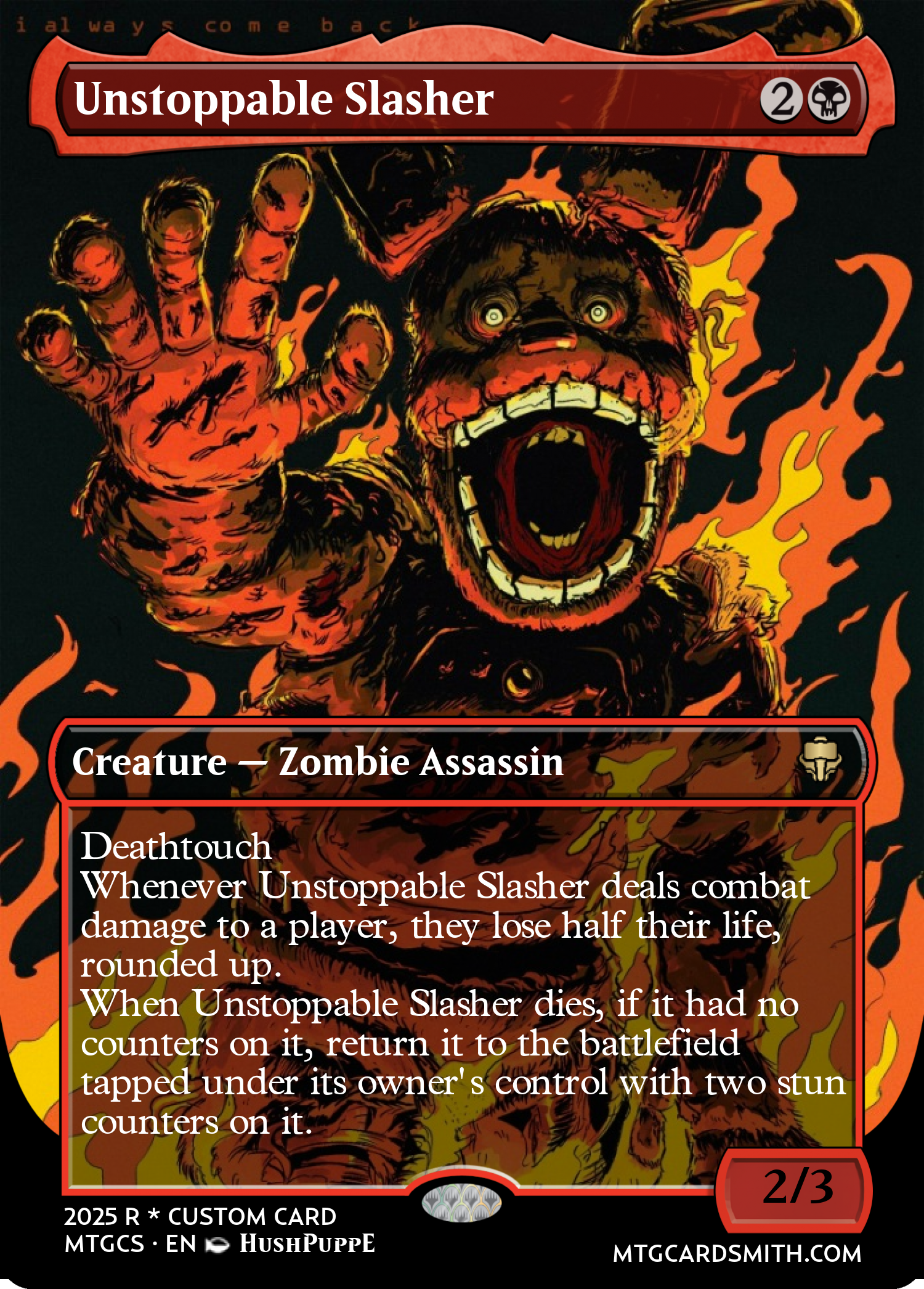 Unstoppable Slasher