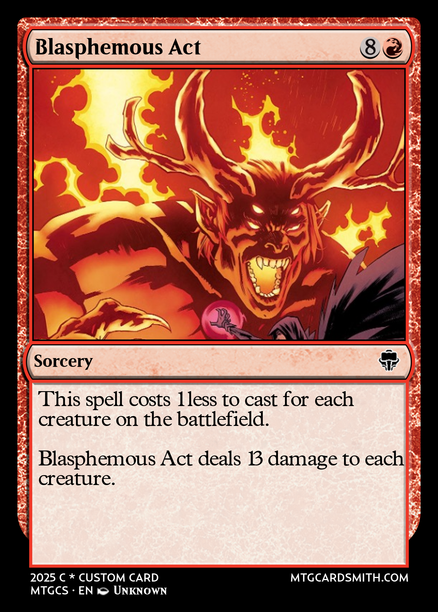 Blasphemous Act