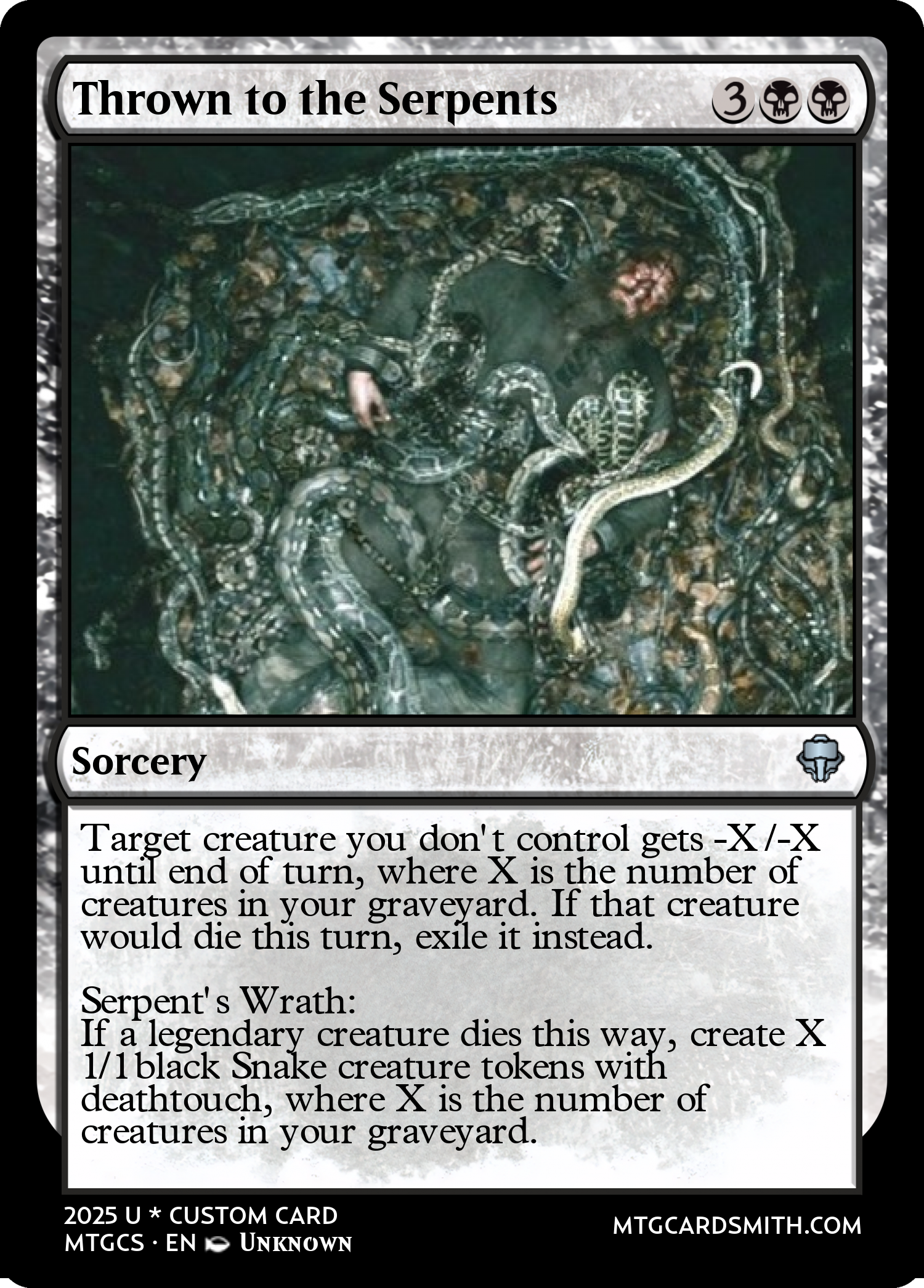 Thrown to the Serpents