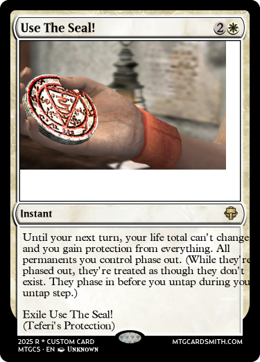 Use The Seal!