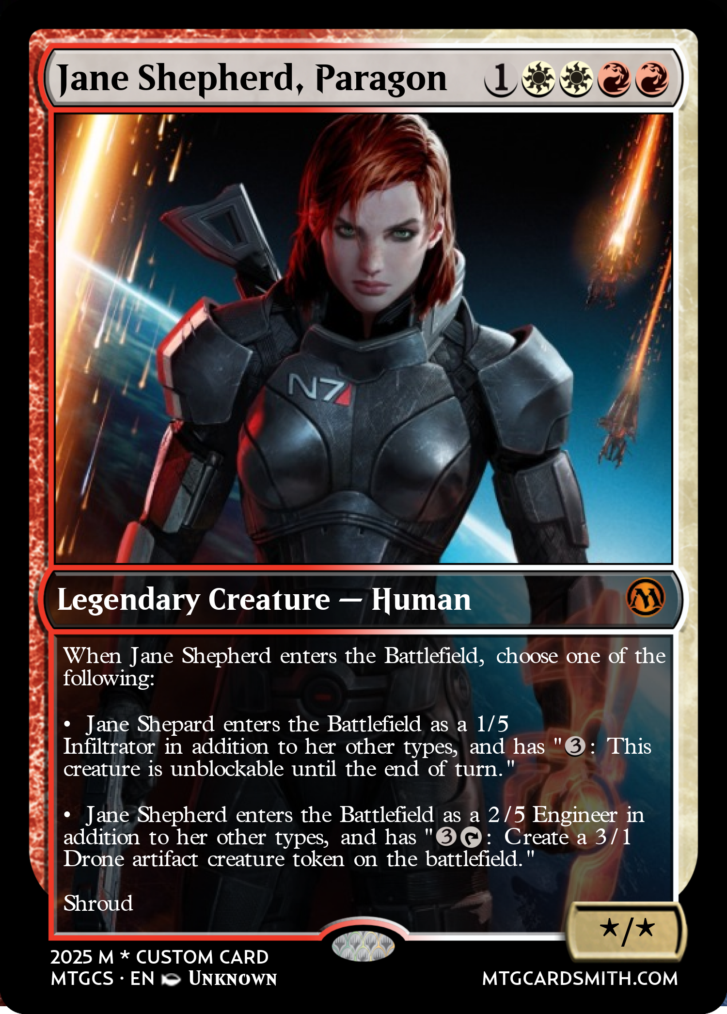 Jane Shepherd, Paragon