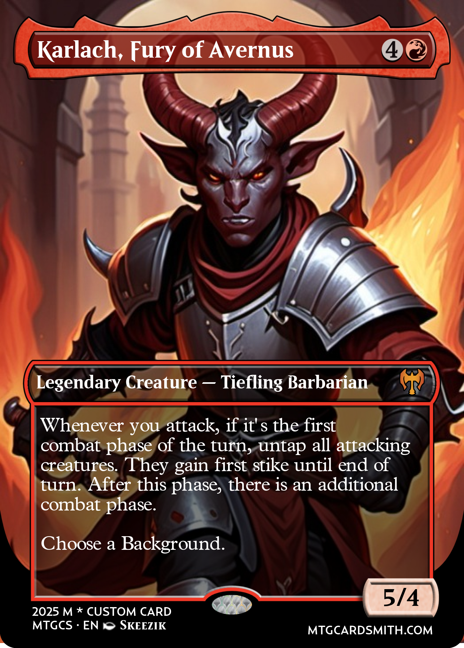 Karlach, Fury of Avernus