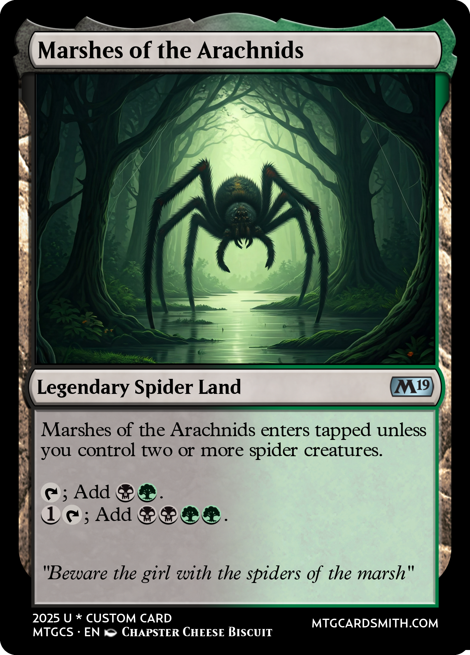 Marshes of the Arachnids