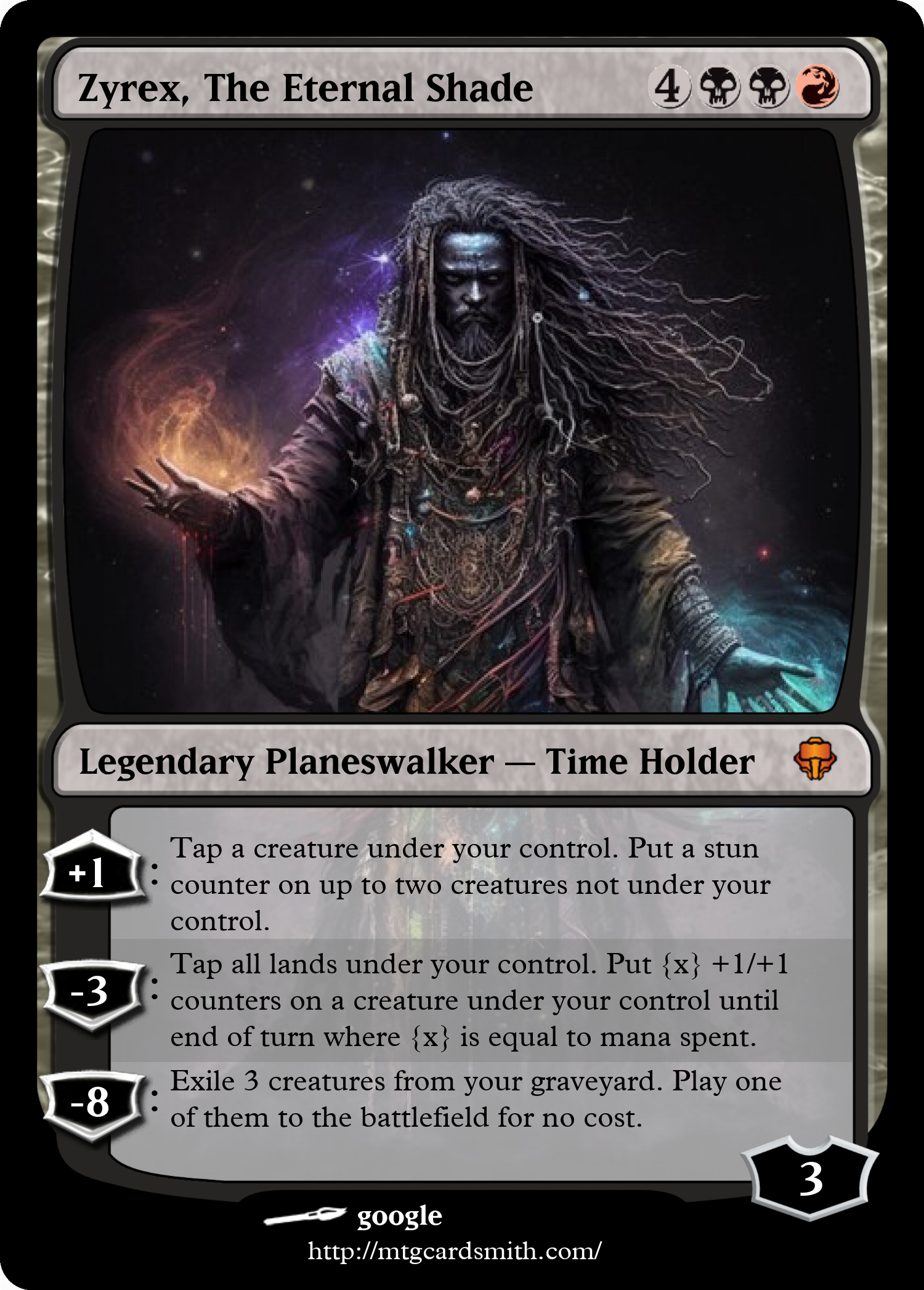 Zyrex, The Eternal Shade