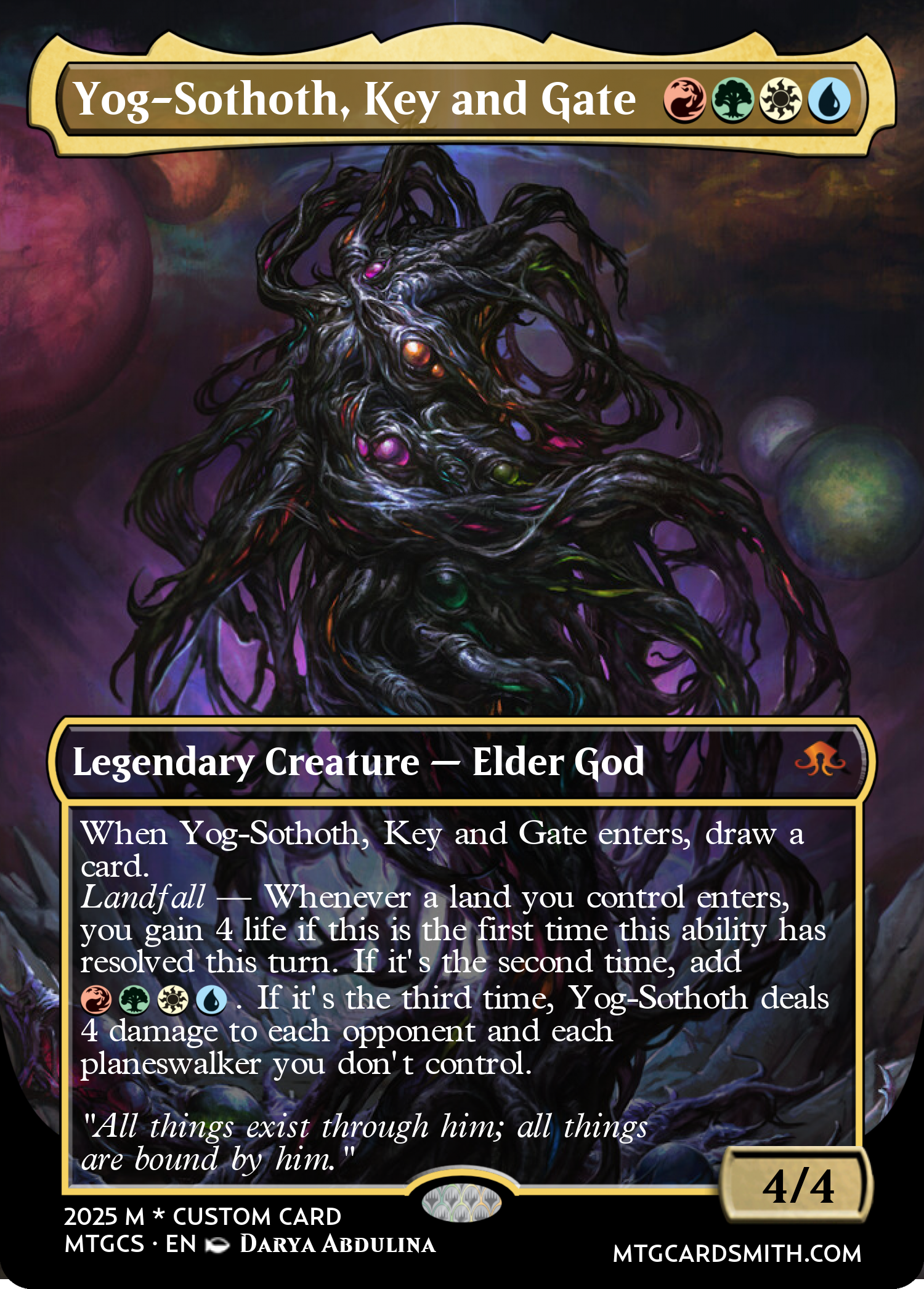 Yog-Sothoth, Key and Gate