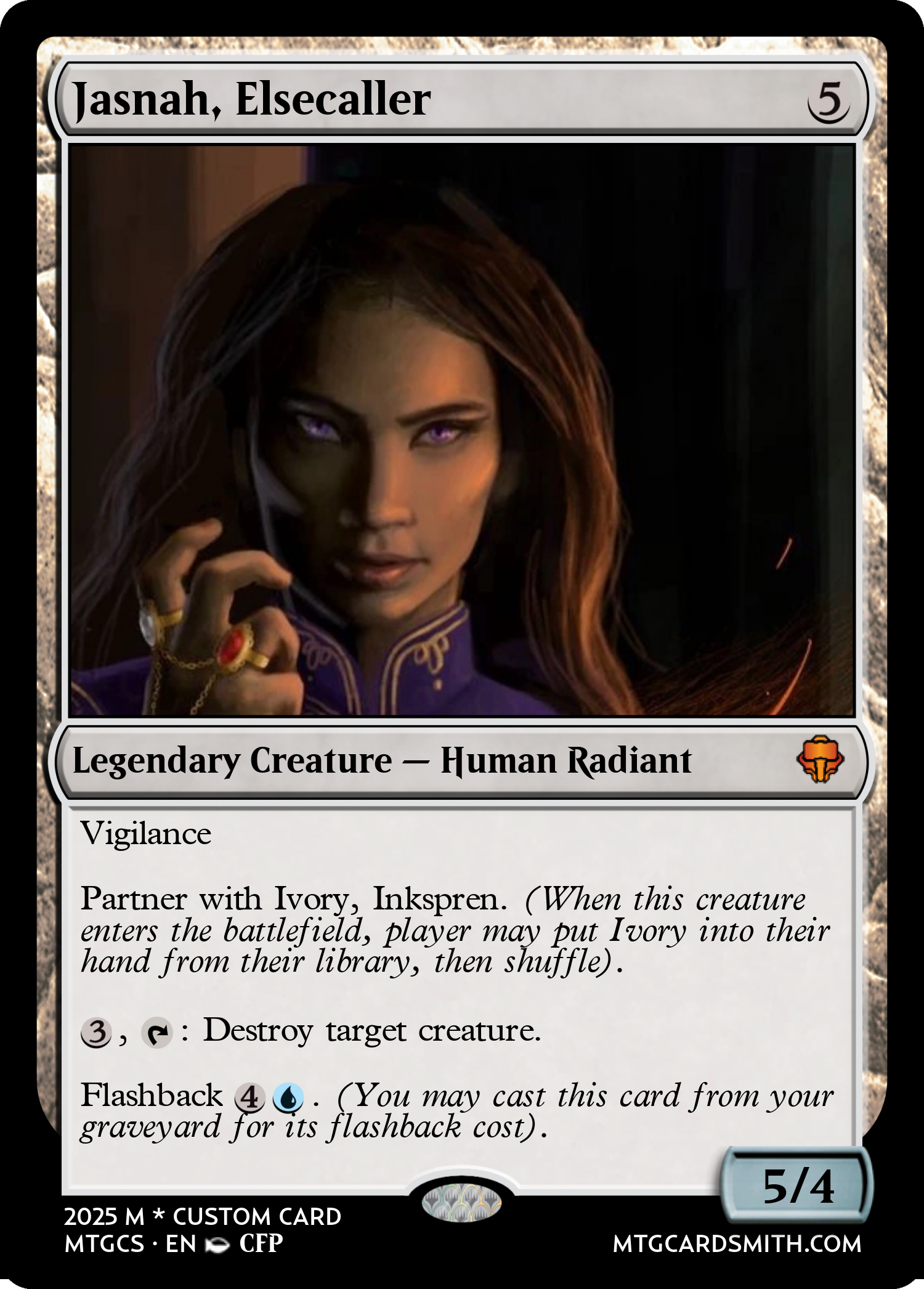 Jasnah, Elsecaller