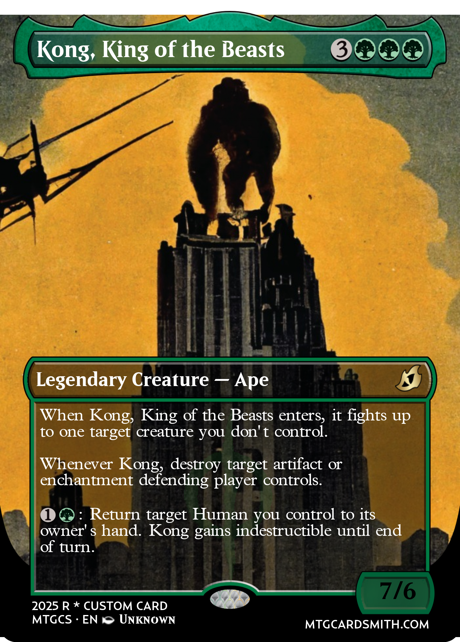 Kong, King of the Beasts