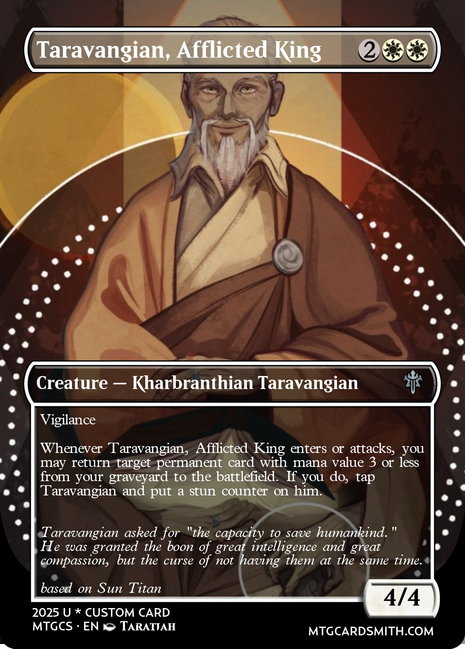 Taravangian, Afflicted King