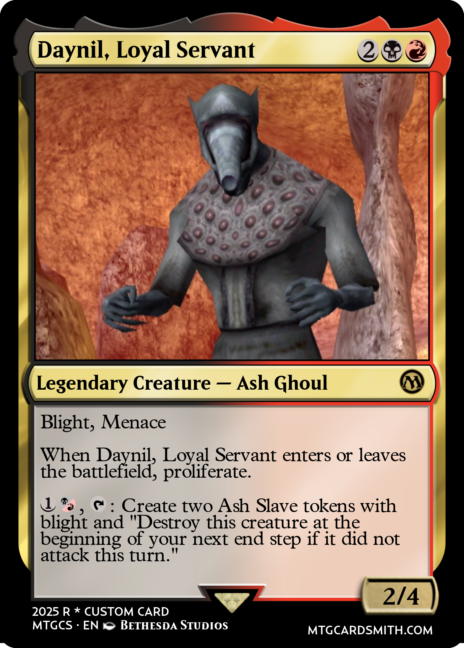 Daynil, Loyal Servant