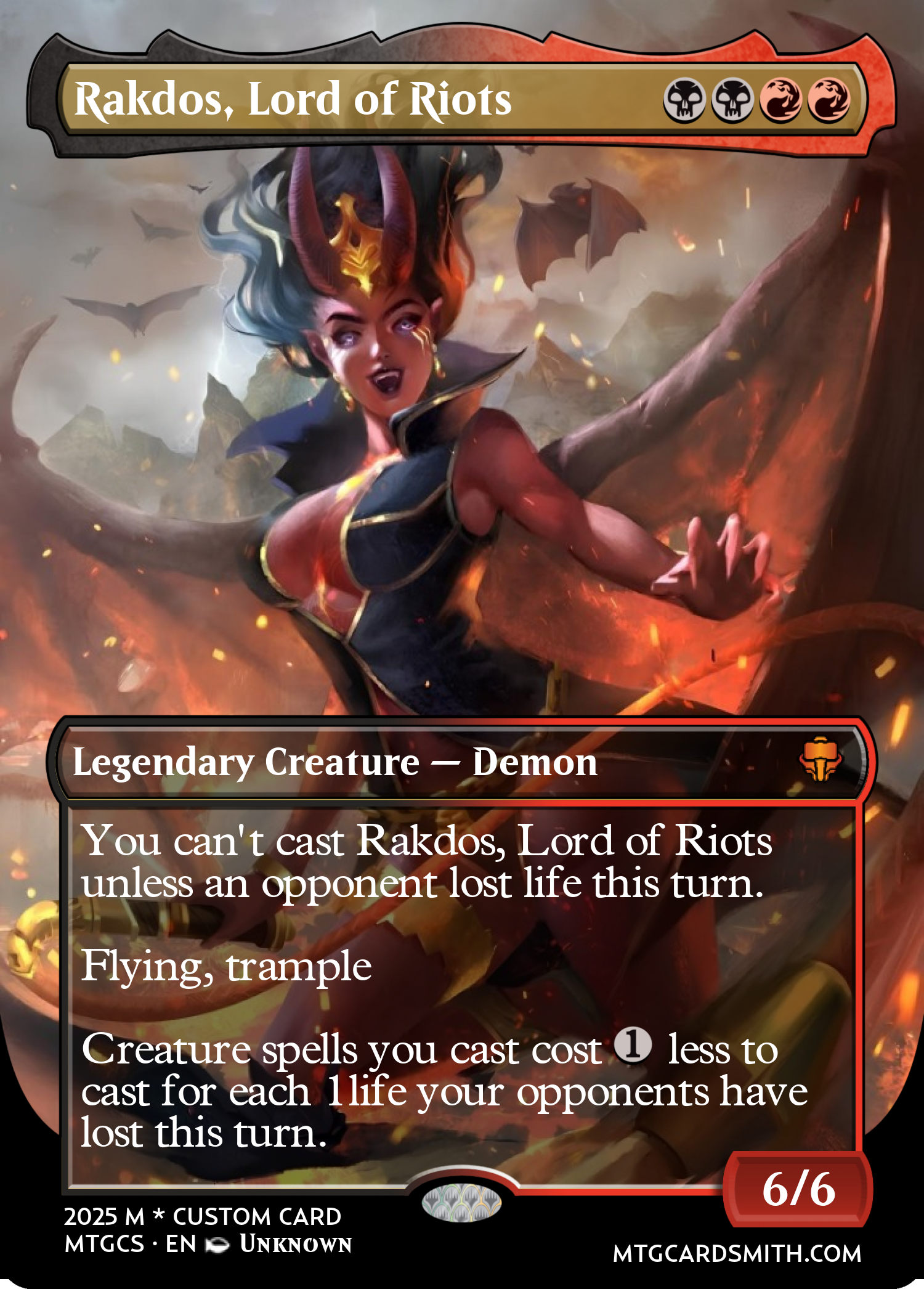 Rakdos, Lord of Riots