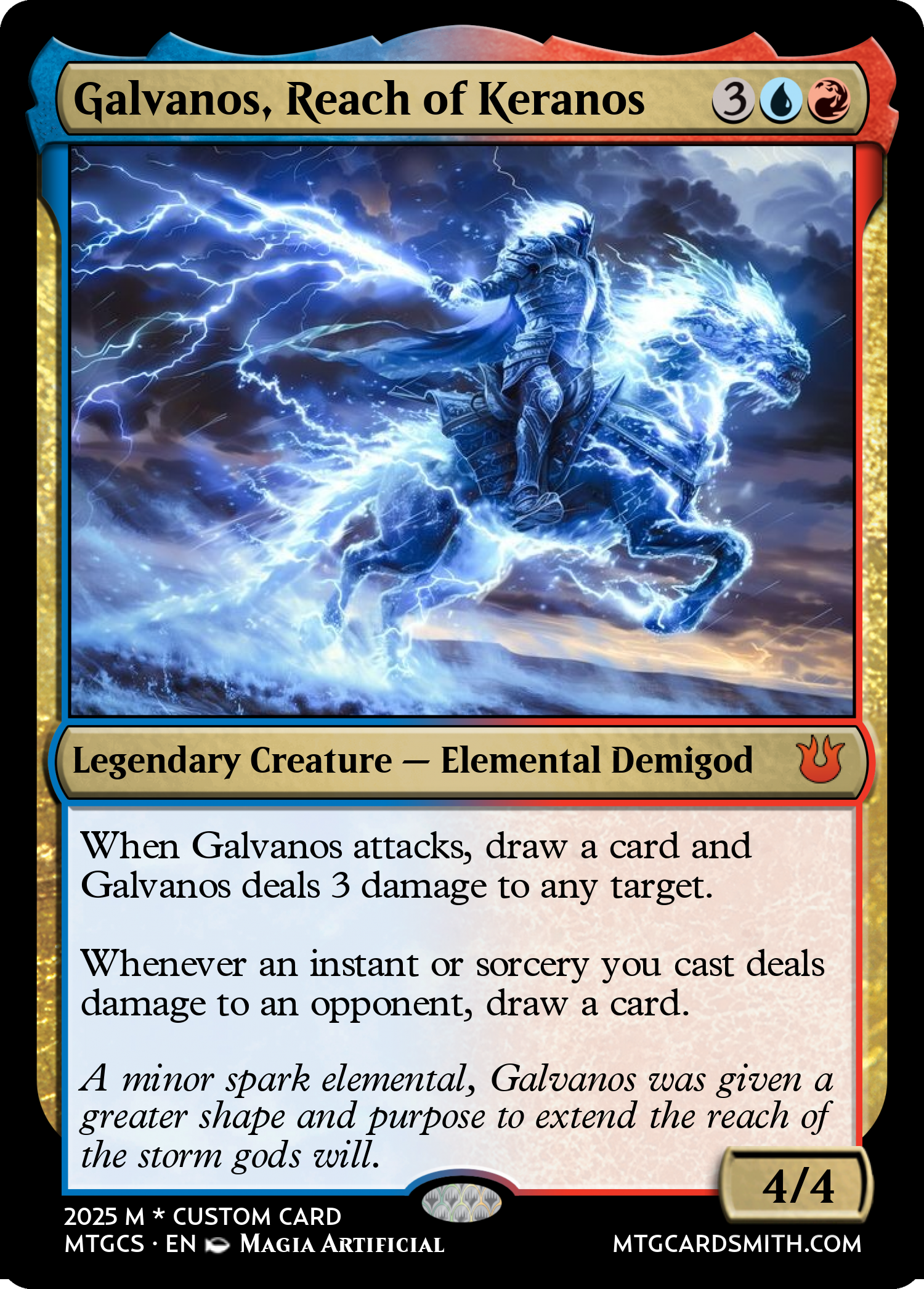 Galvanos, Reach of Keranos