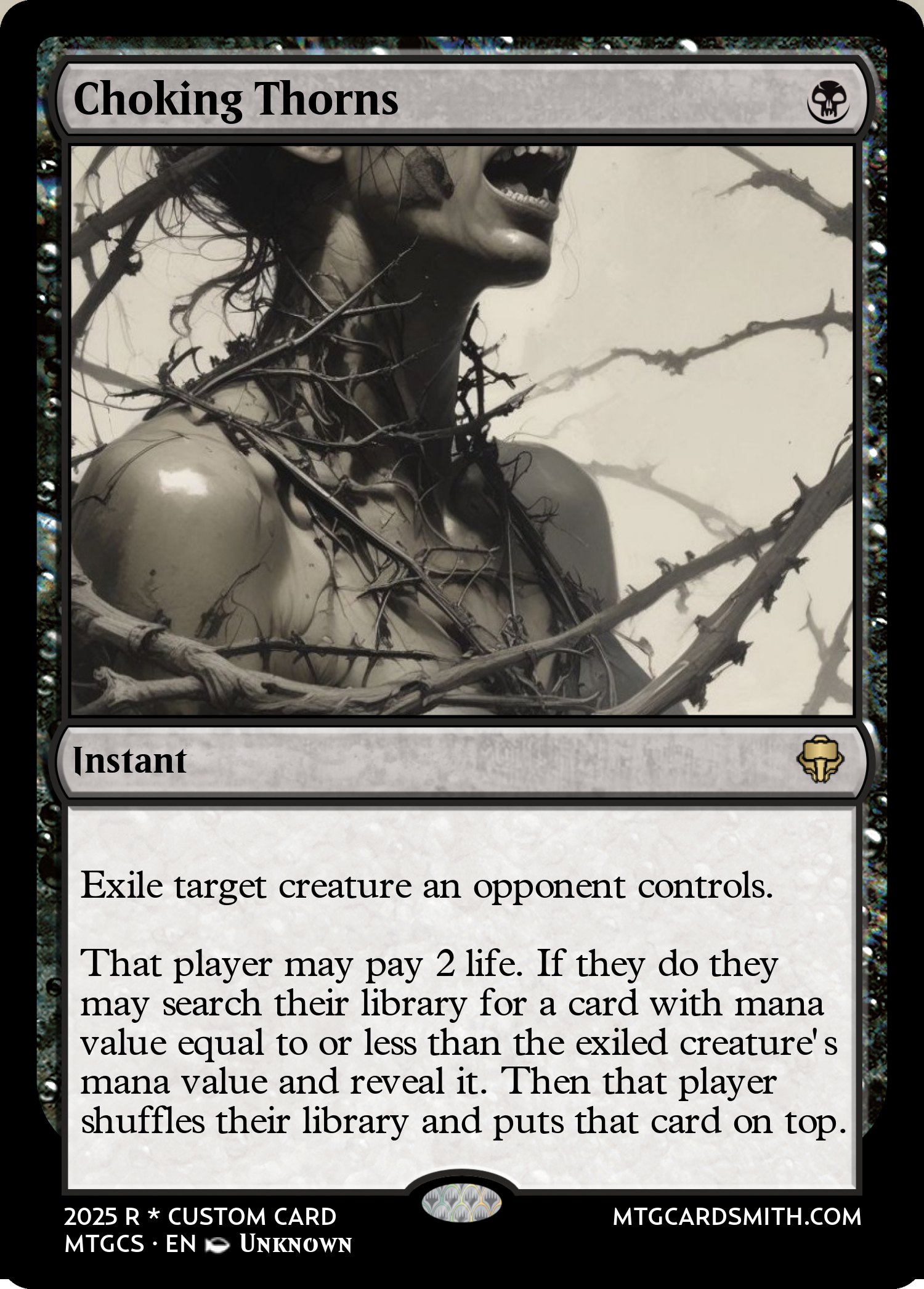 Choking Thorns