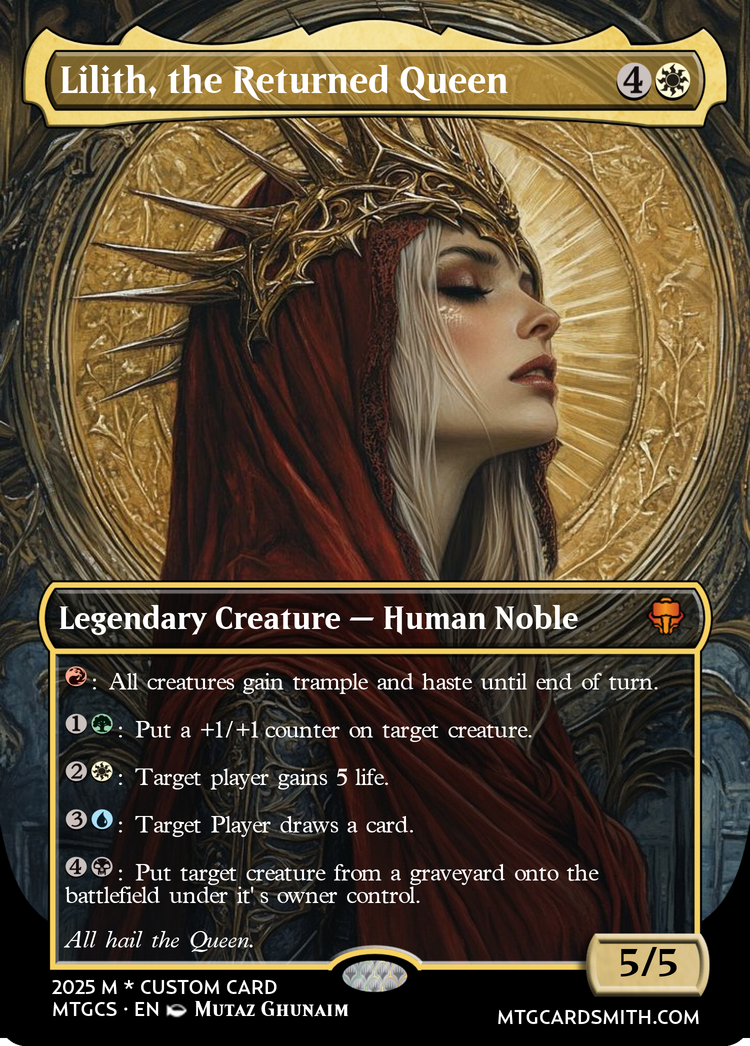 Lilith, the Returned Queen