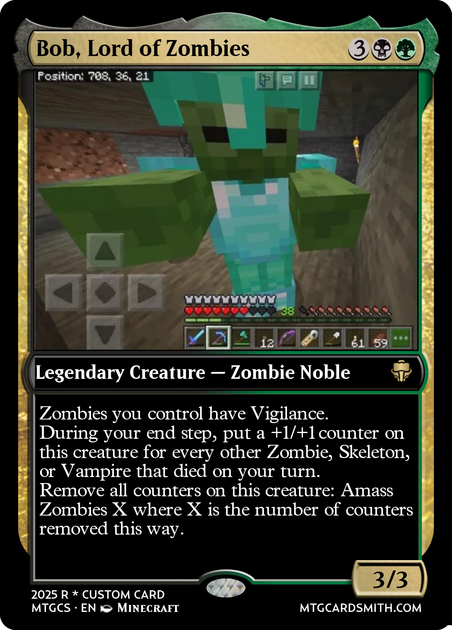 Bob, Lord of Zombies