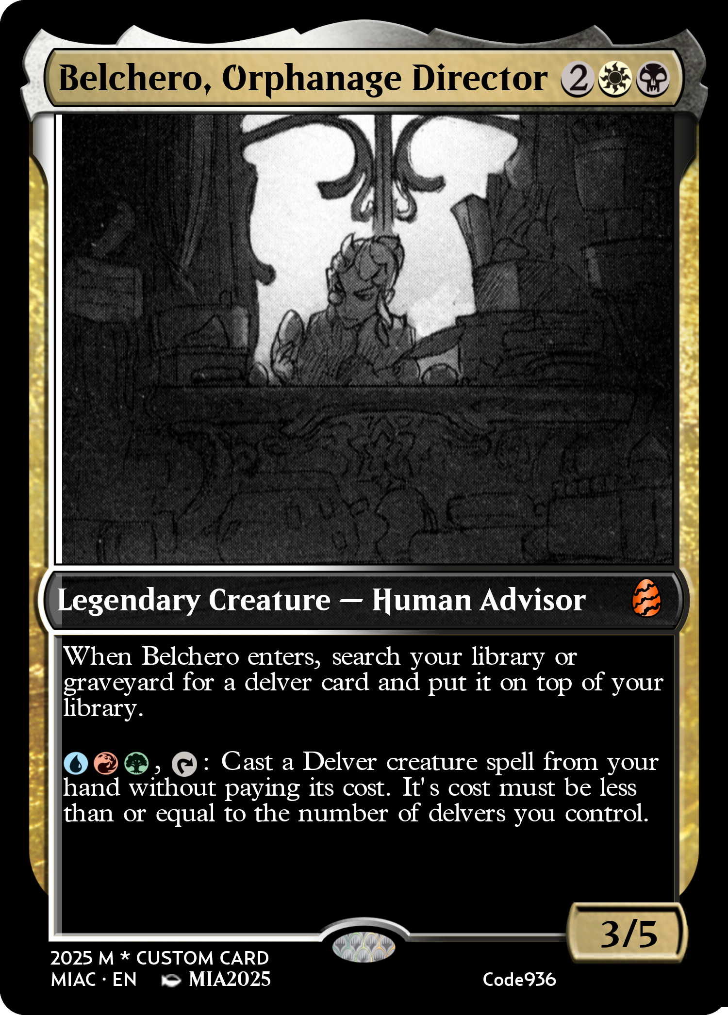 Belchero, Orphanage Director