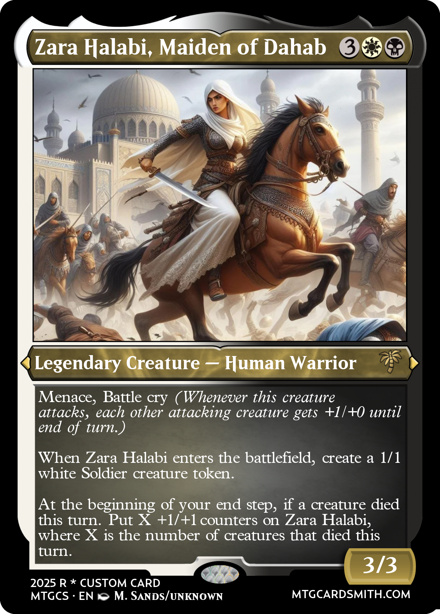 Zara Halabi, Maiden of Dahab