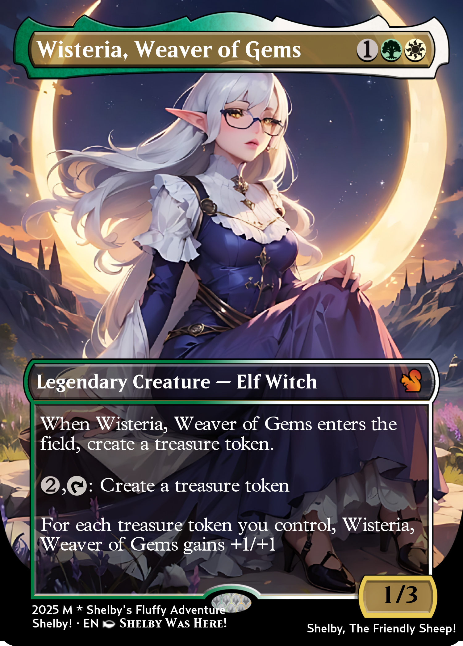 Wisteria, Weaver of Gems