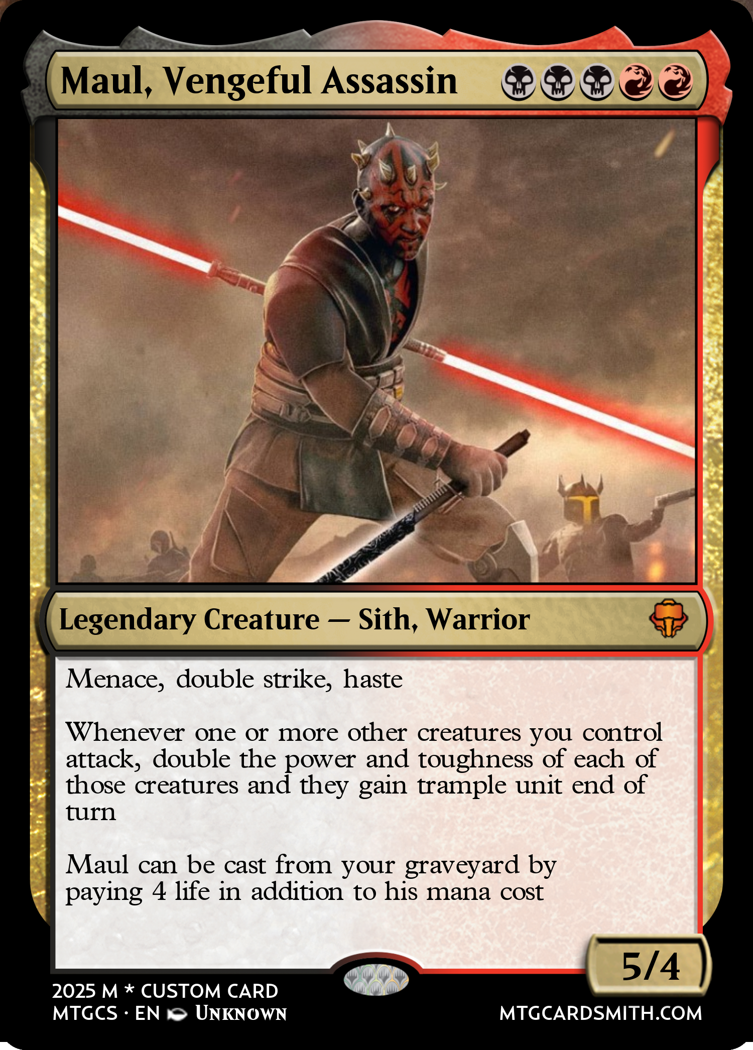 Maul, Vengeful Assassin 
