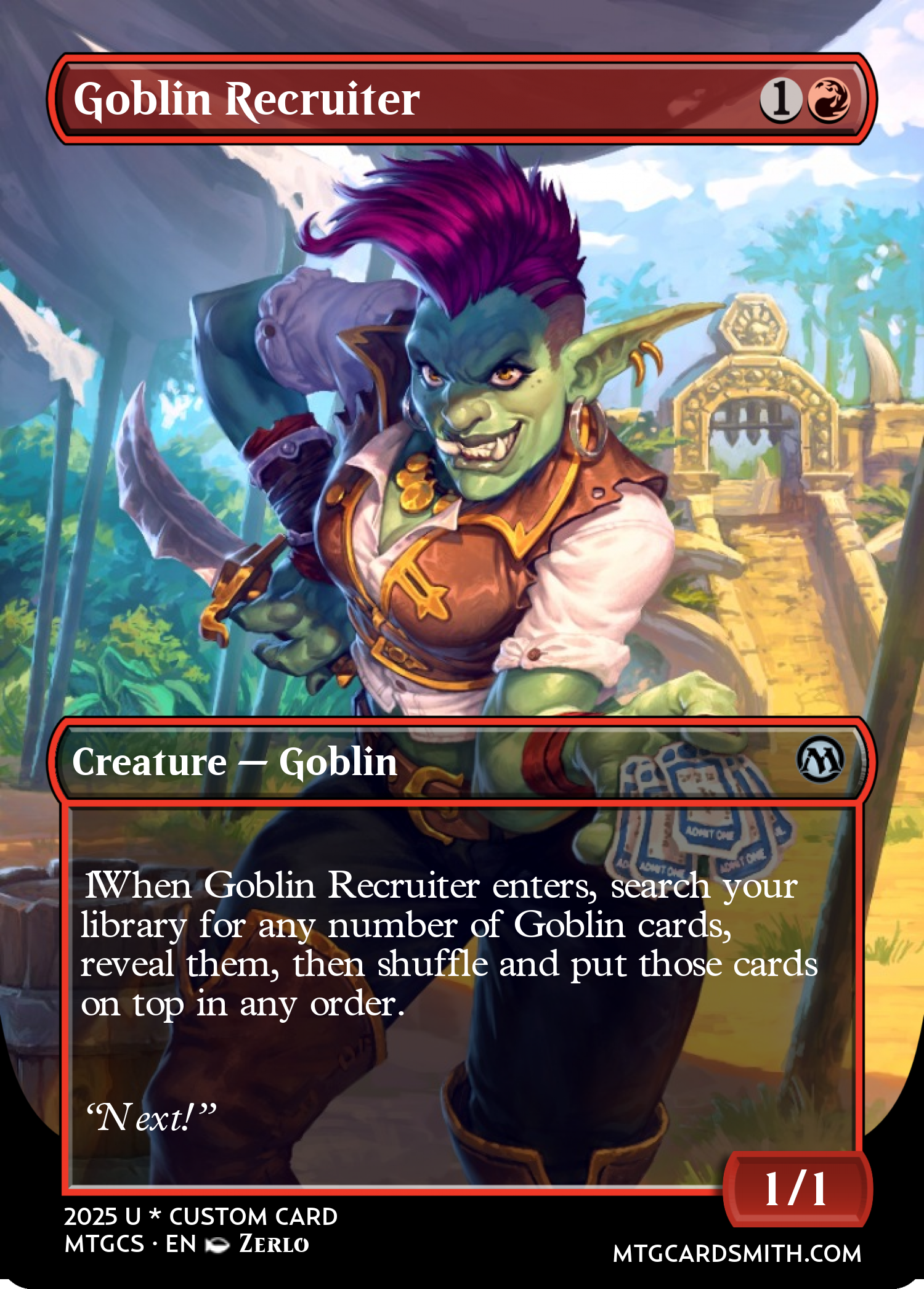 Goblin Recruiter