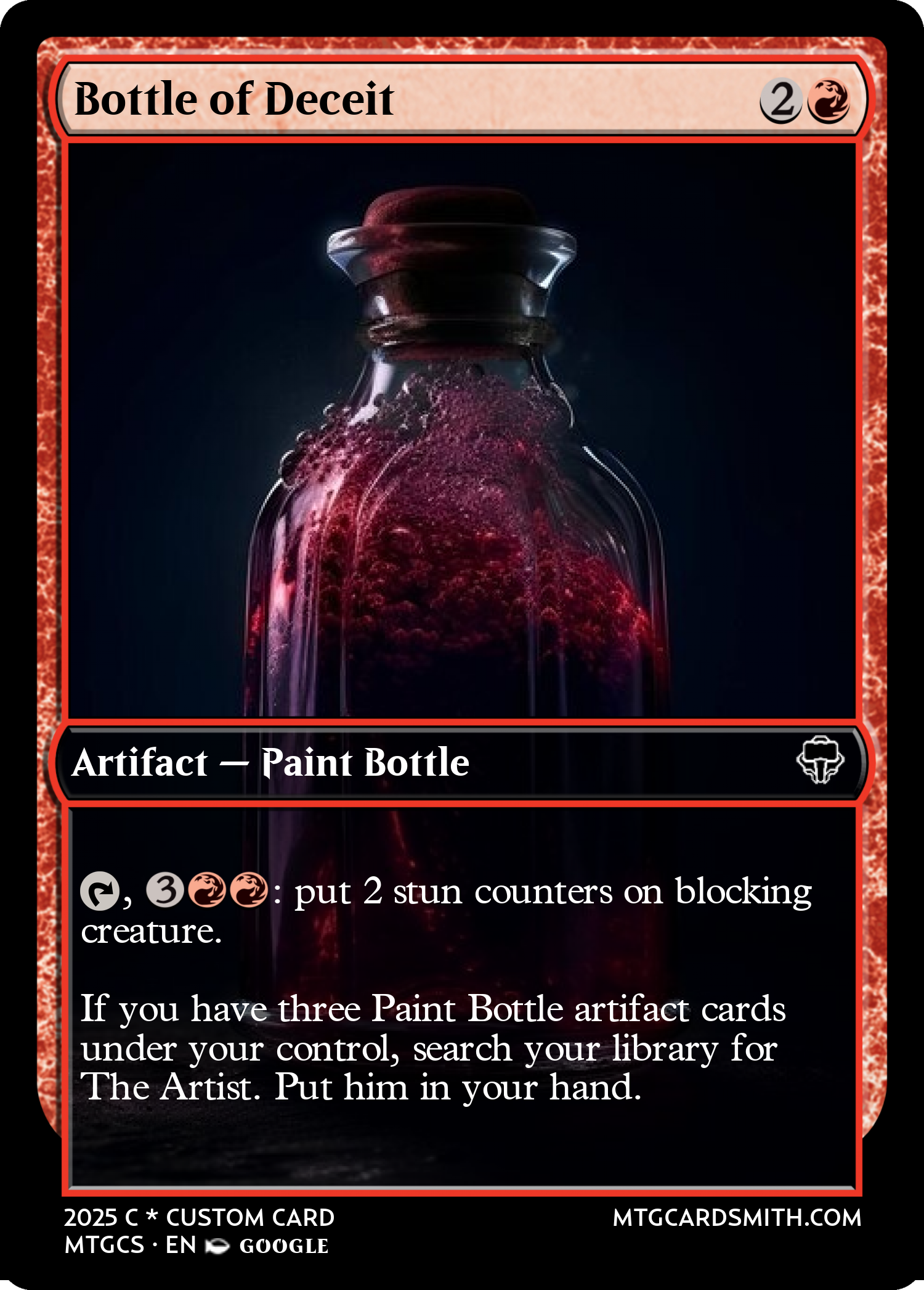Bottle of Deceit