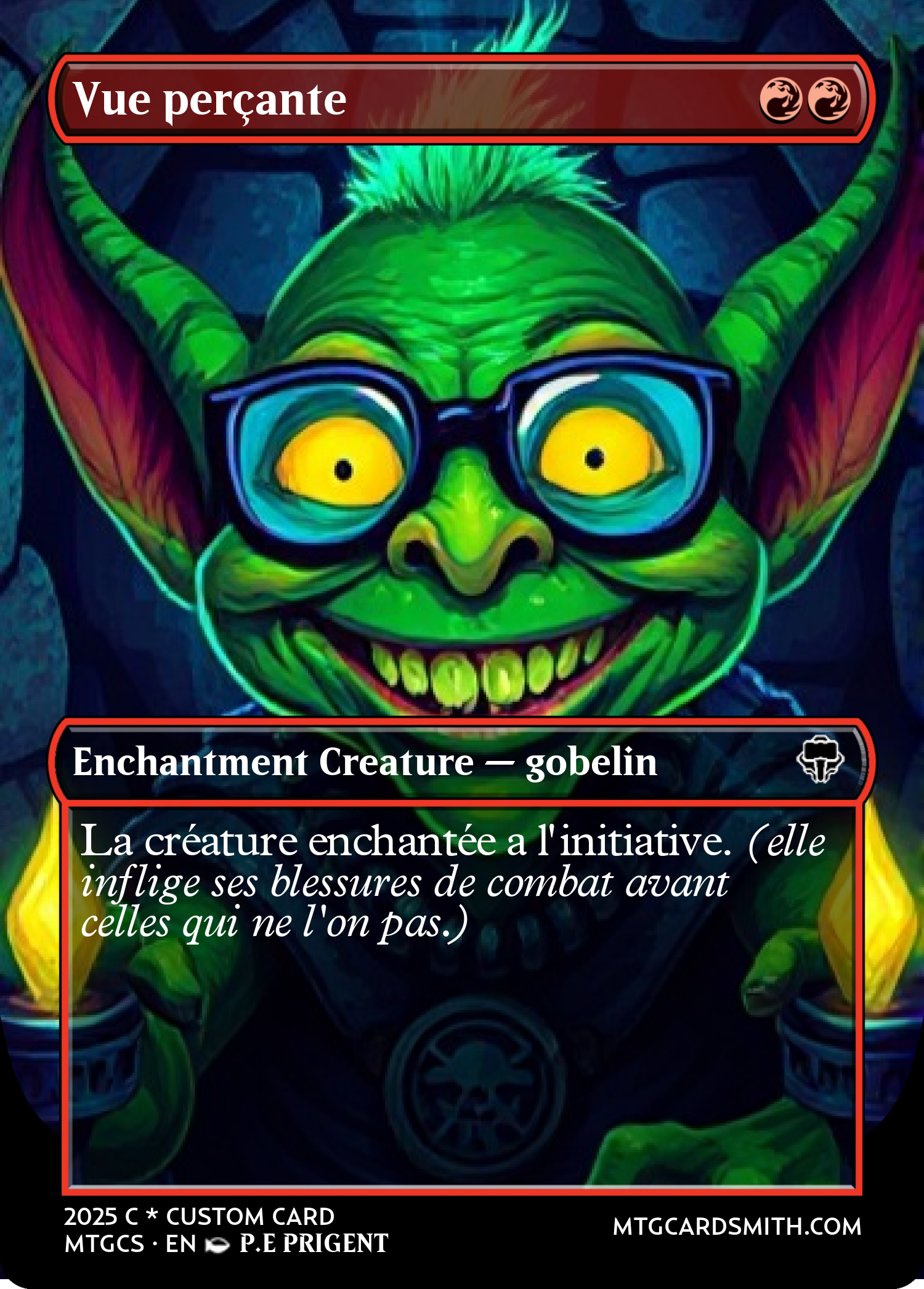 Vue perçante