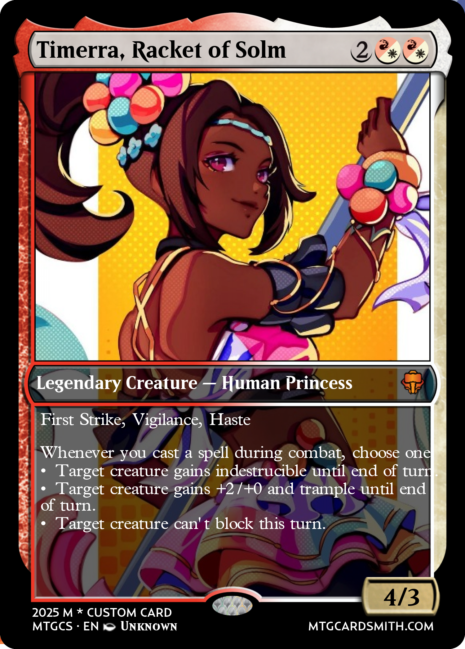 Timerra, Racket of Solm