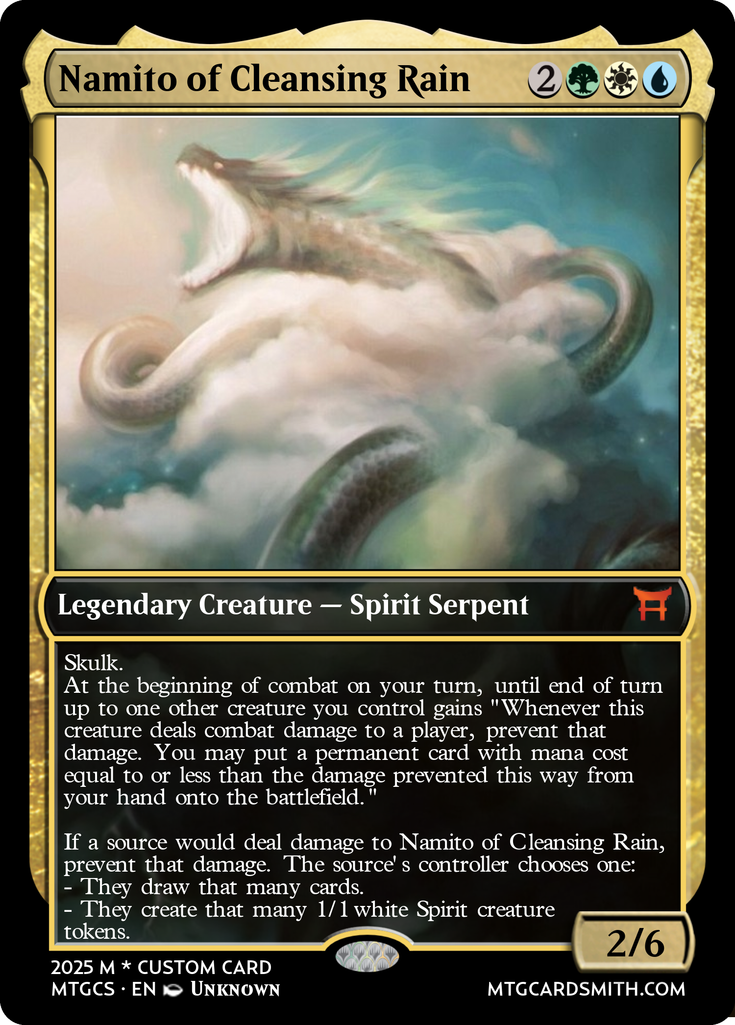 Namito of Cleansing Rain