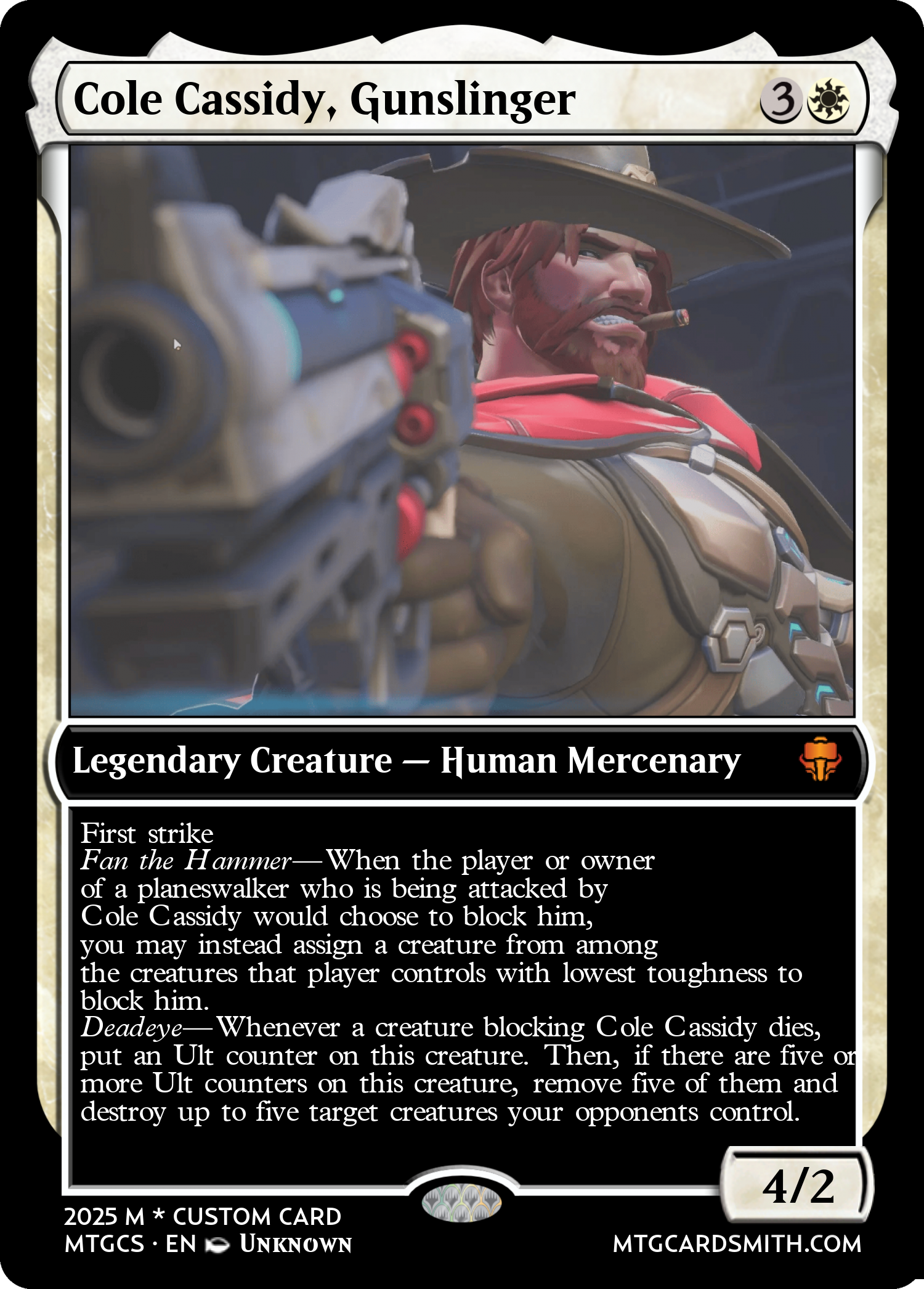 Cole Cassidy, Gunslinger
